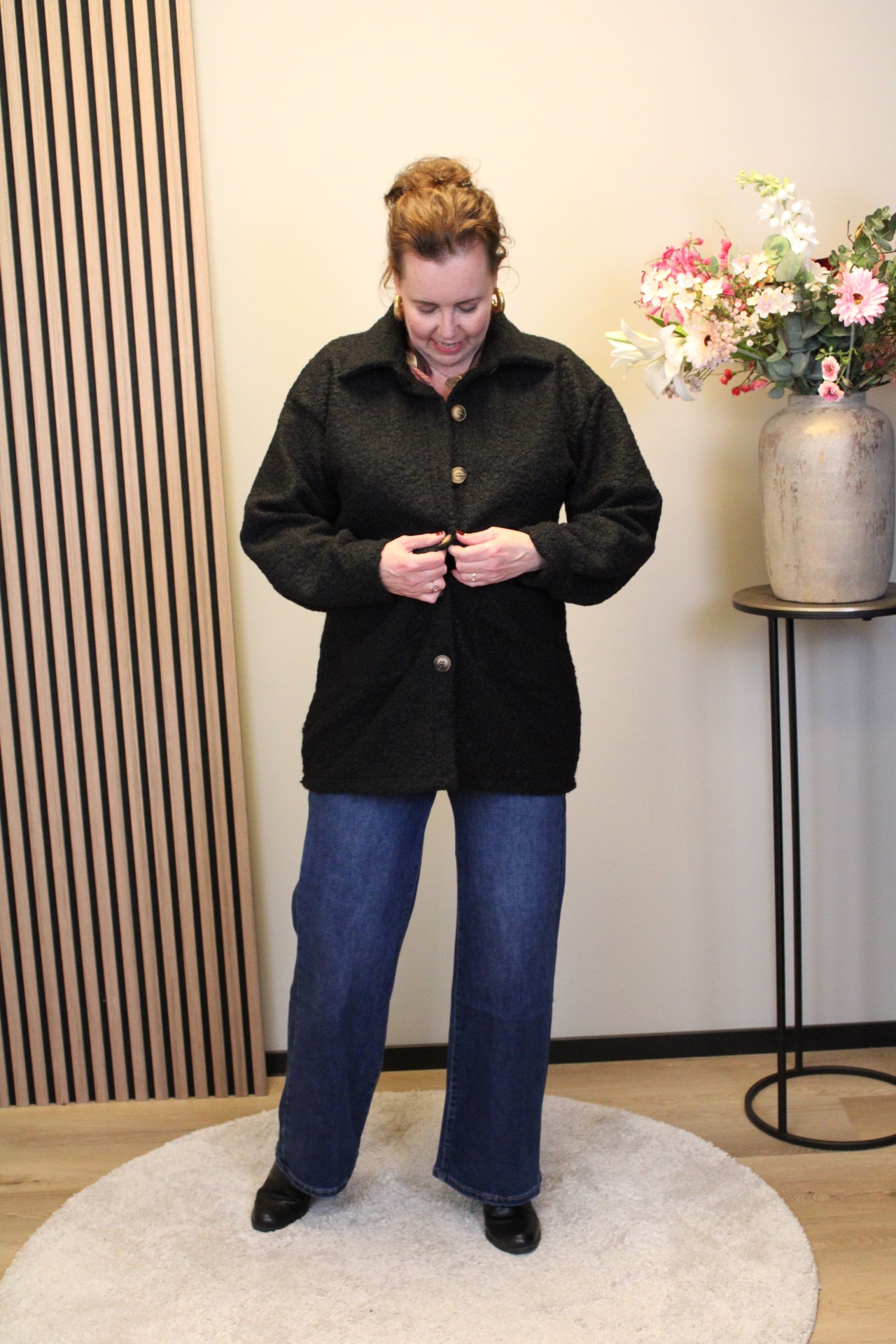 Teddy | Jasje zwart 48 t/m 52