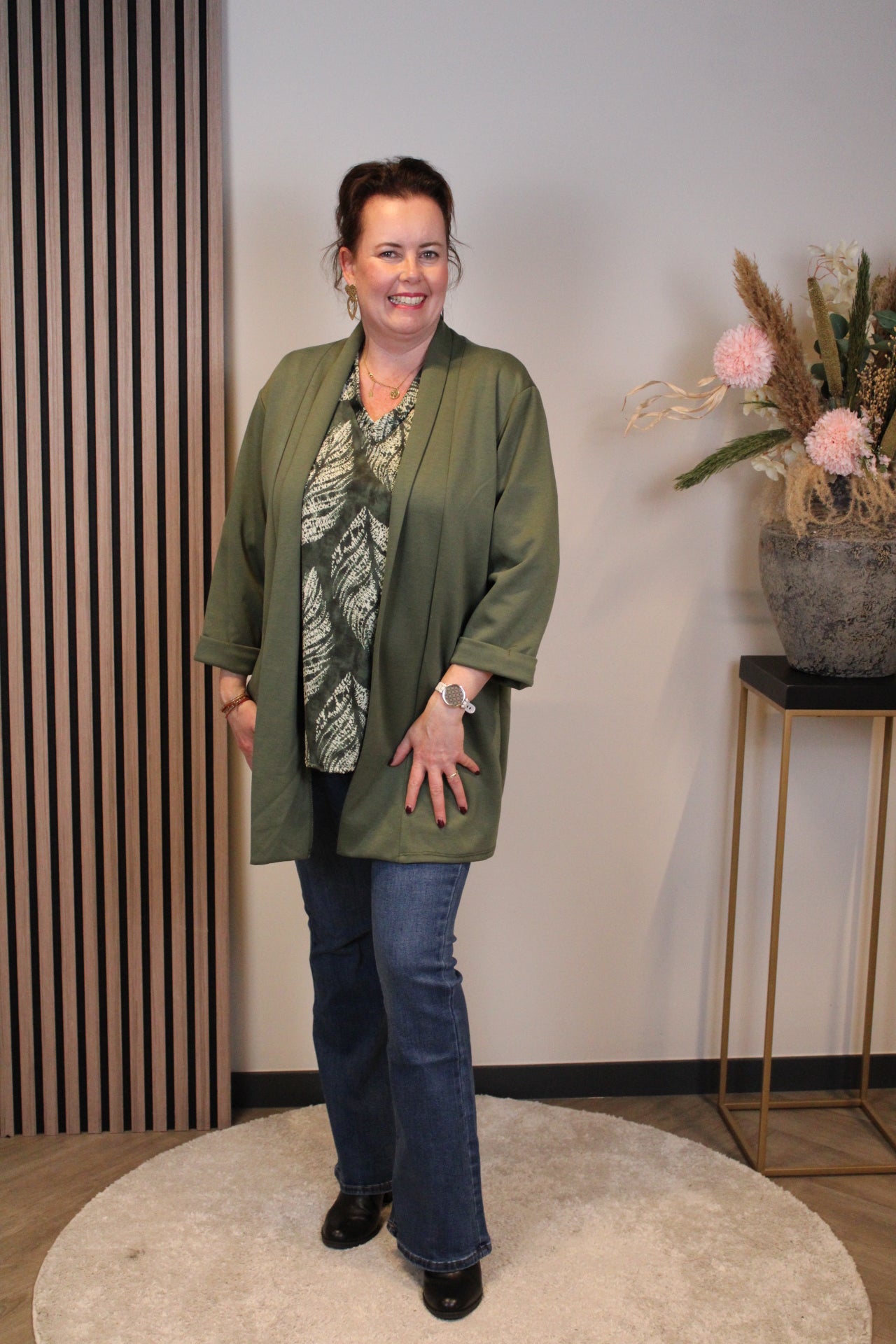 Liv | vest groen 40 t/m 44