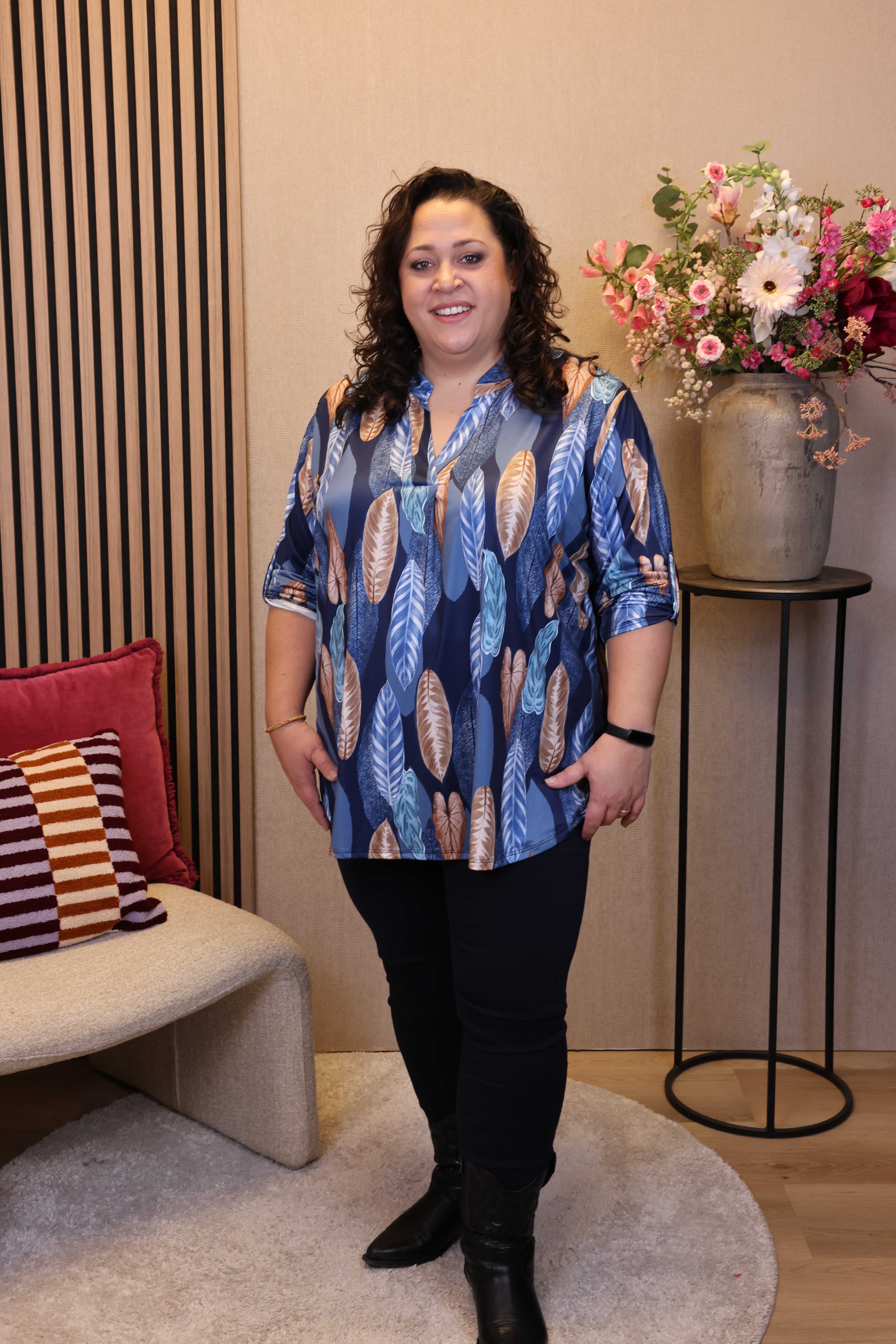 Estelle | Blouse blauw