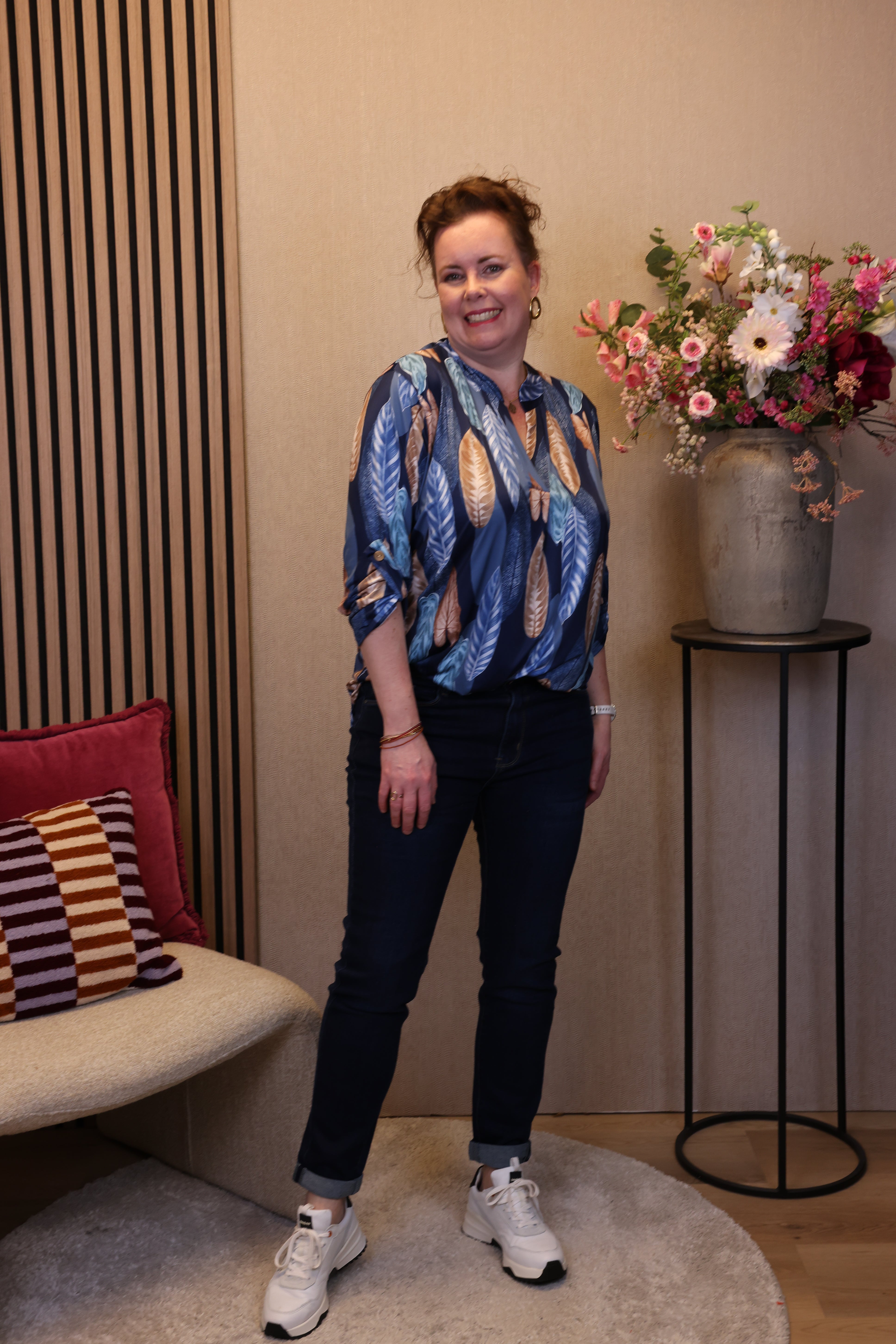 Estelle | Blouse blauw