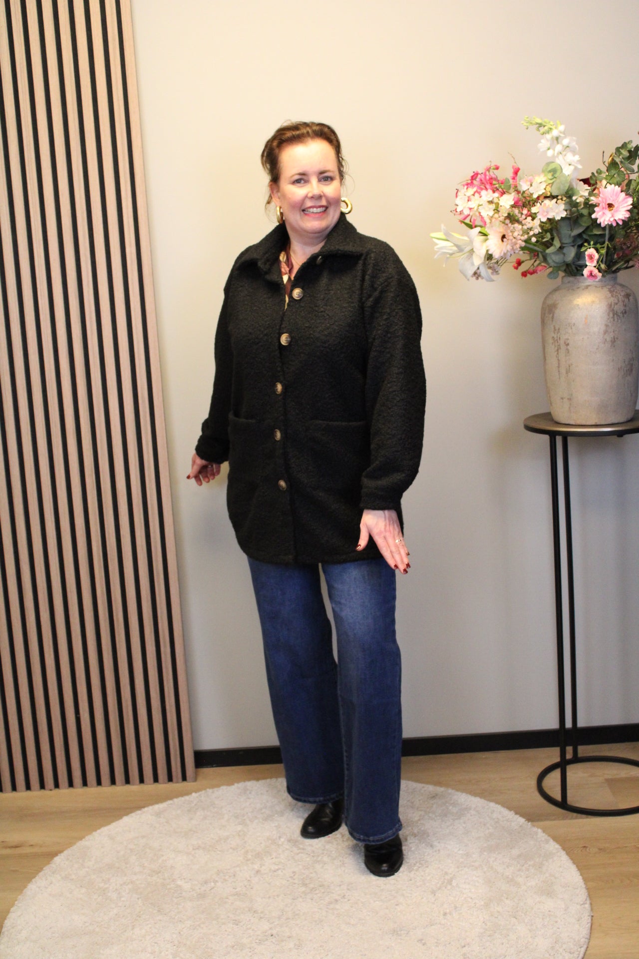 Teddy | Jasje zwart 48 t/m 52