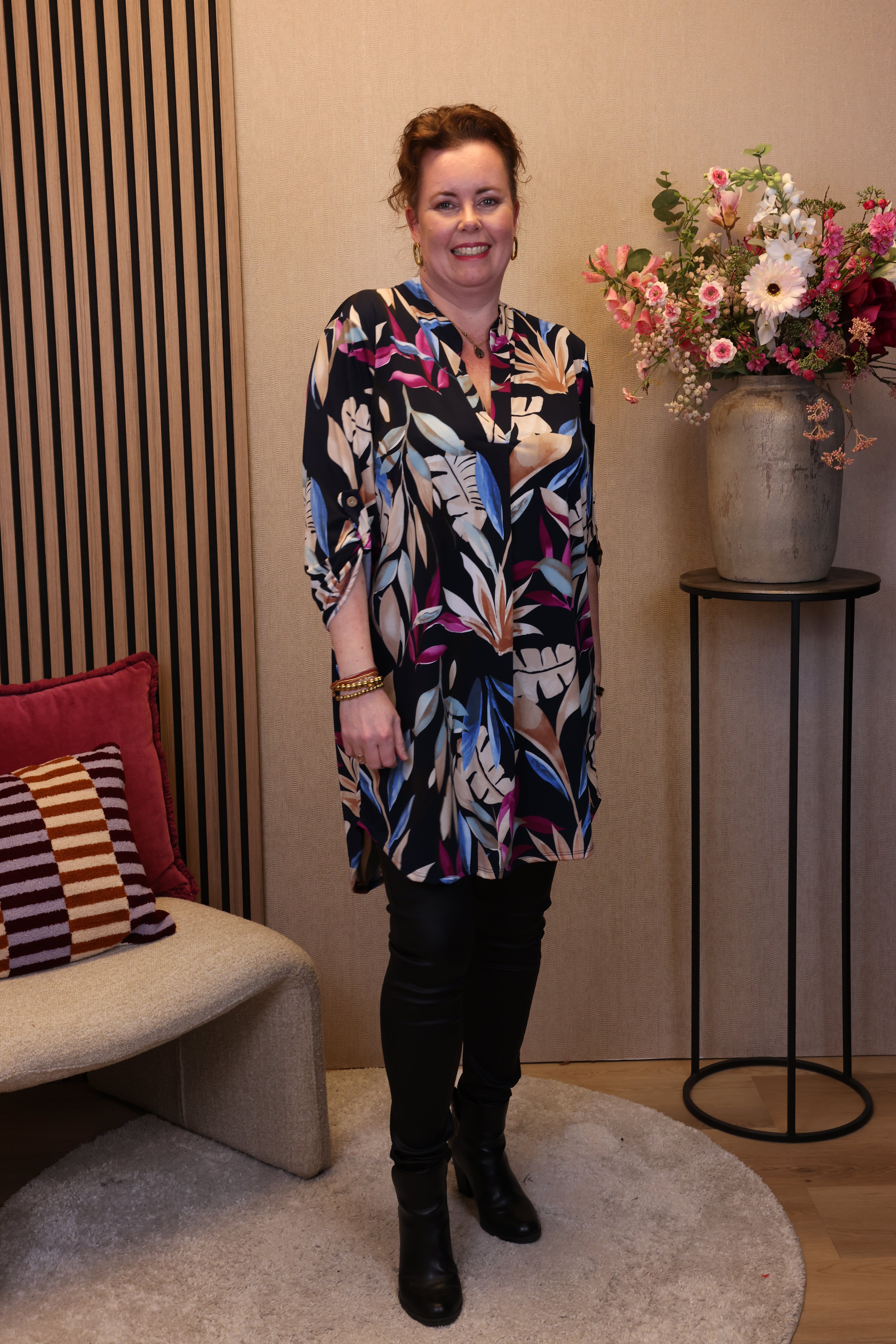 Sabine | Tuniek blauw