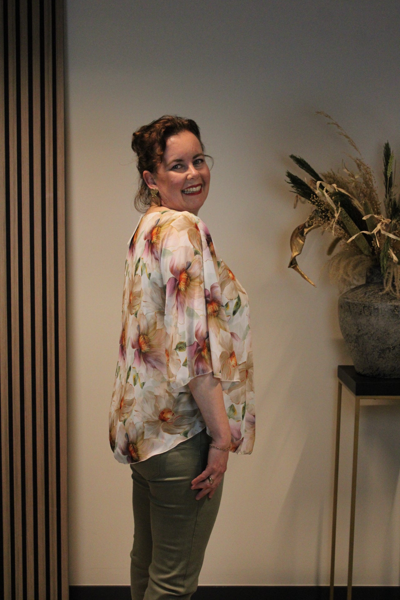 Belle | Blouse beige 36 t/m 44