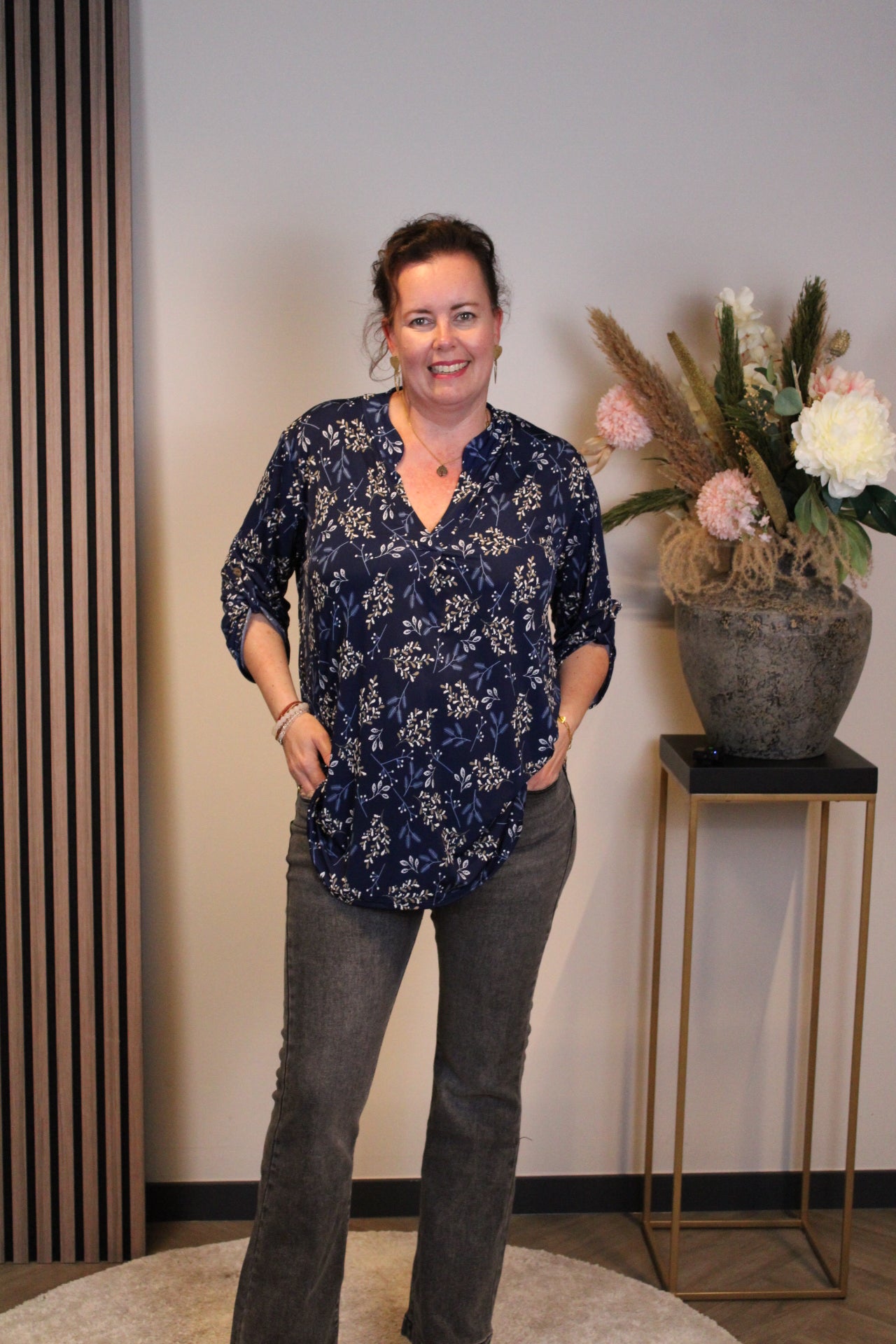 Verena | Blouse lange mouw 48 t/m 52