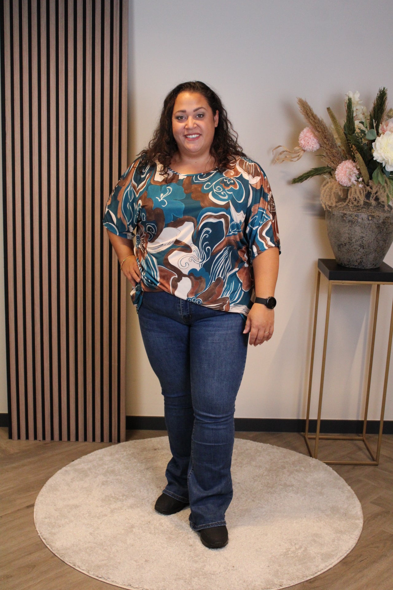 Maxime | Top aqua 48 t/m 52