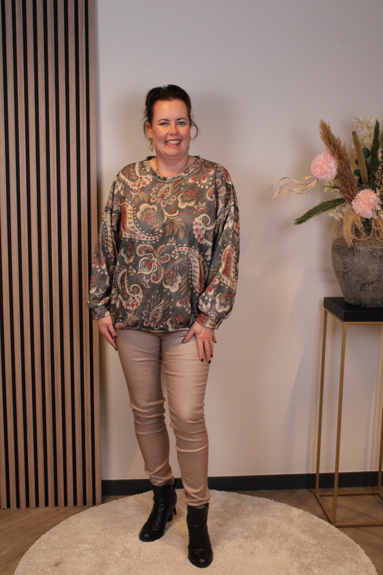 Cato | trui grijs 46 t/m 50