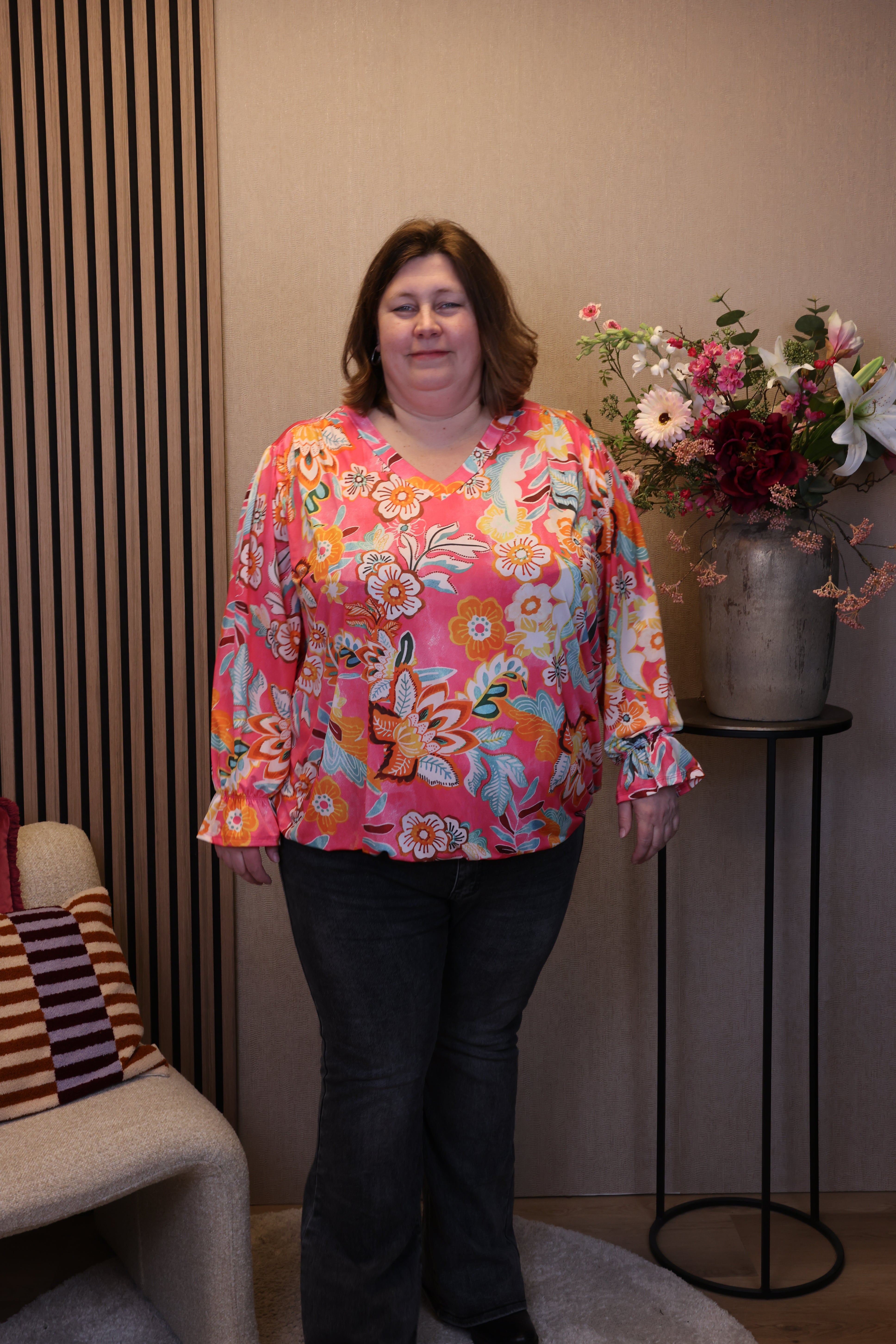 Nora | Ballon top roze