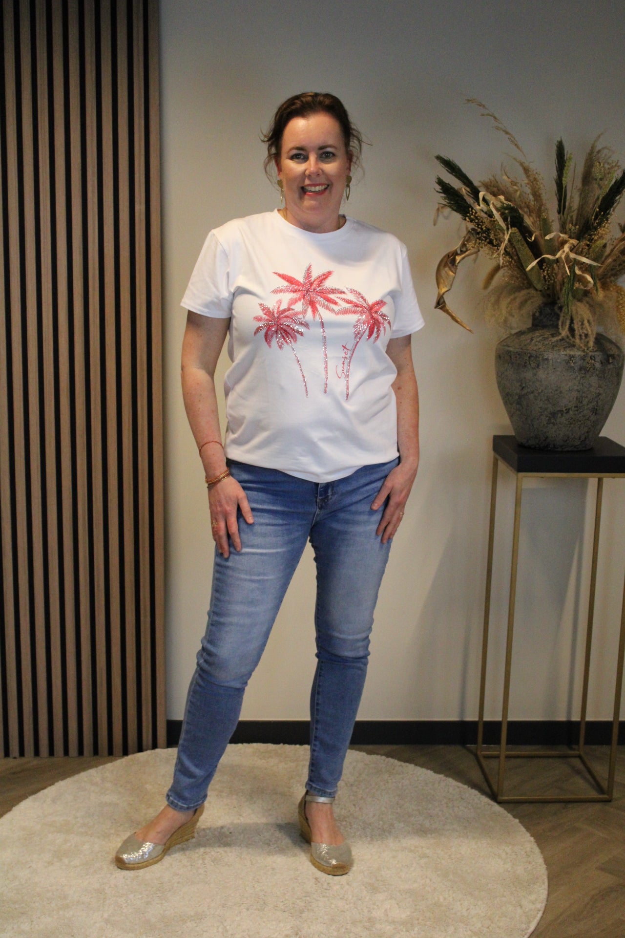 Palm | T-shirt rood 38 t/m 42