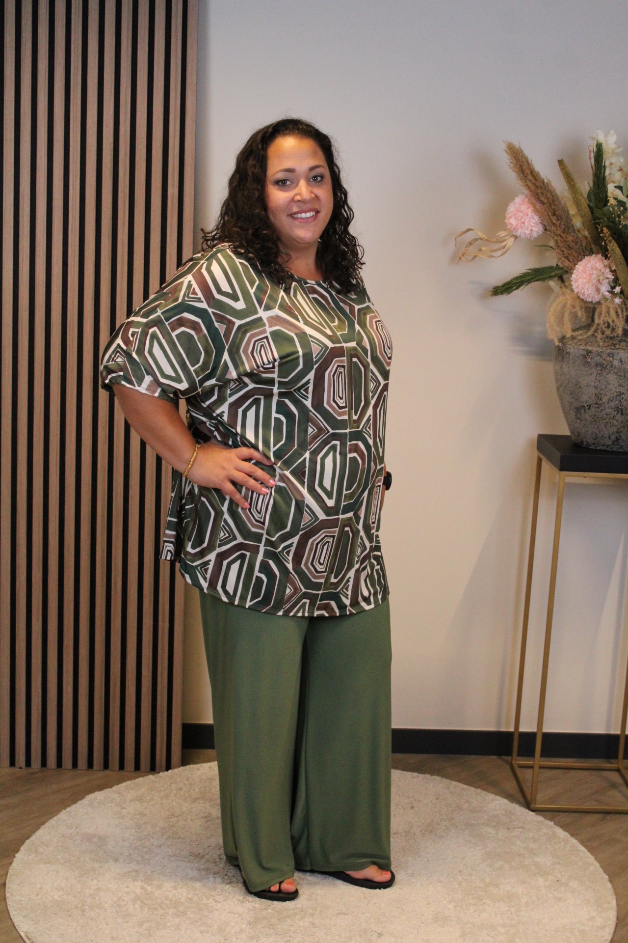 Rikkie | 2 delige set groen 48 t/m 52
