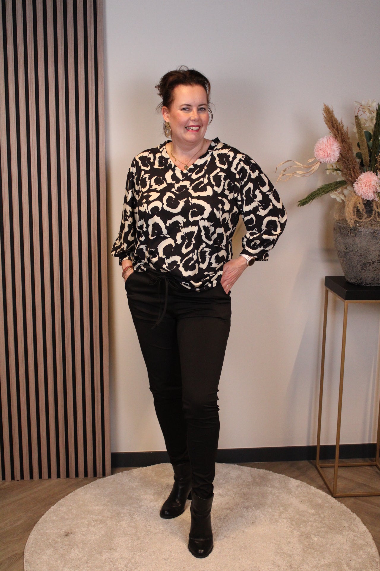 Rose | Broek zwart 44 t/m 46