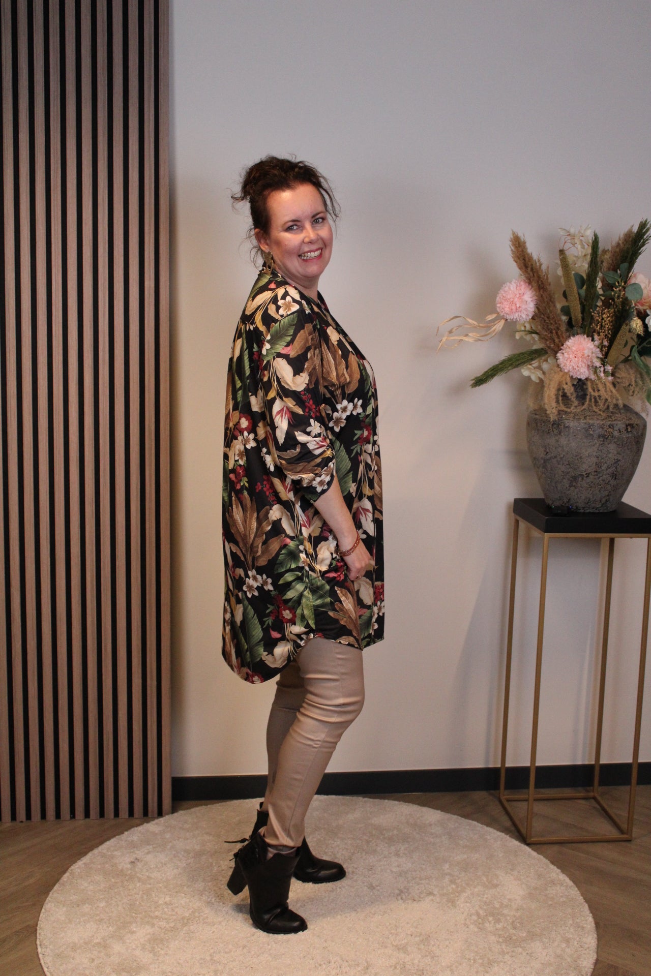 Noëlle | tuniek zwart 52 t/m 58