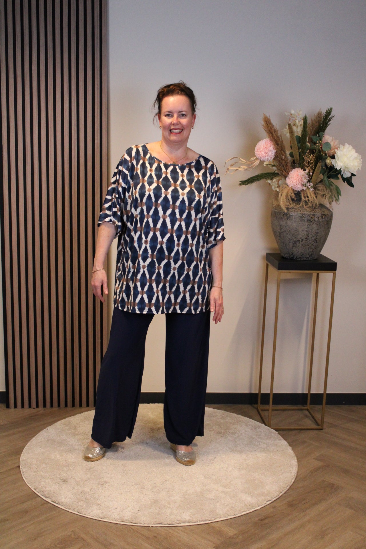 Kila | Top blauw 48 t/m 52