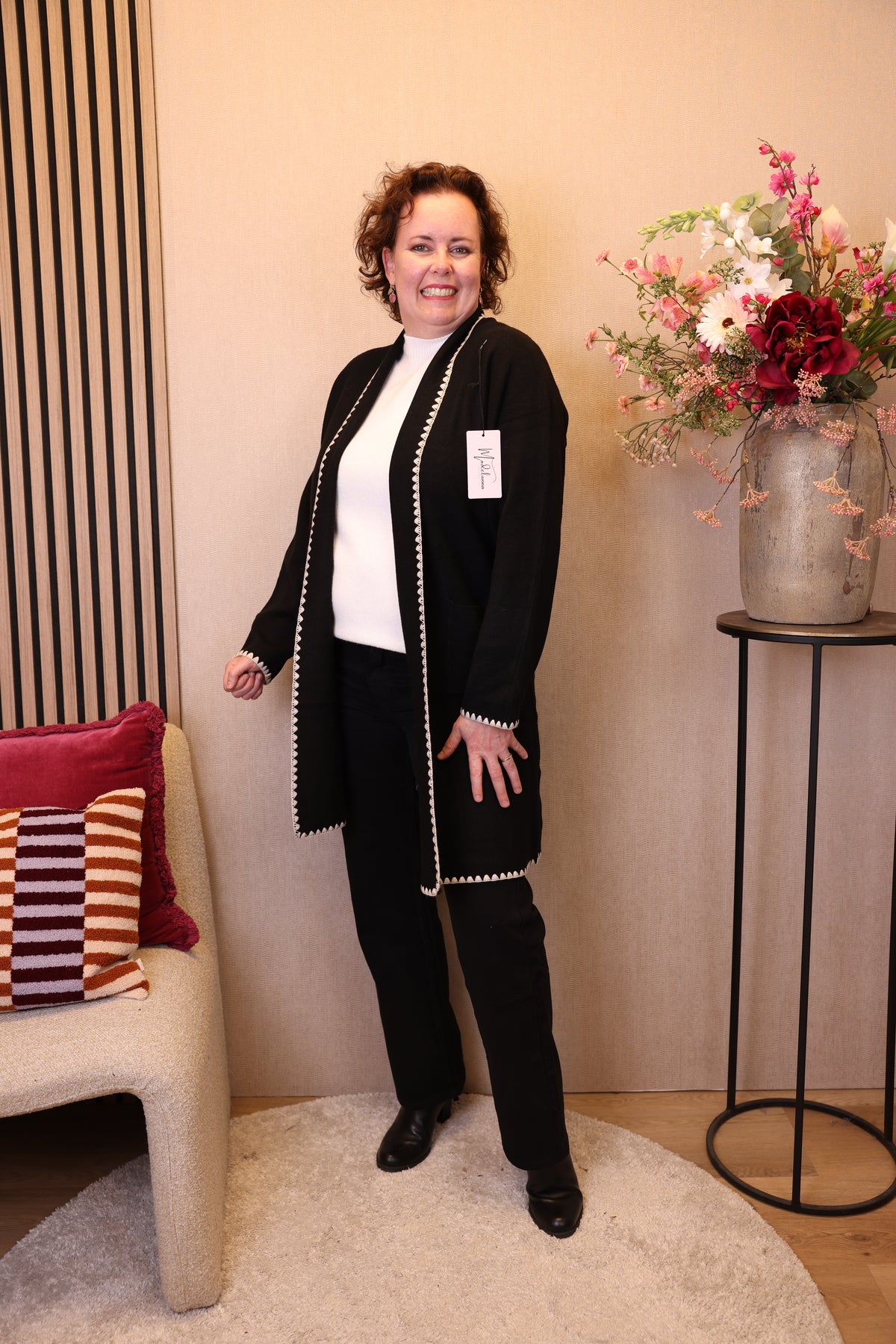 Colette | Vest zwart