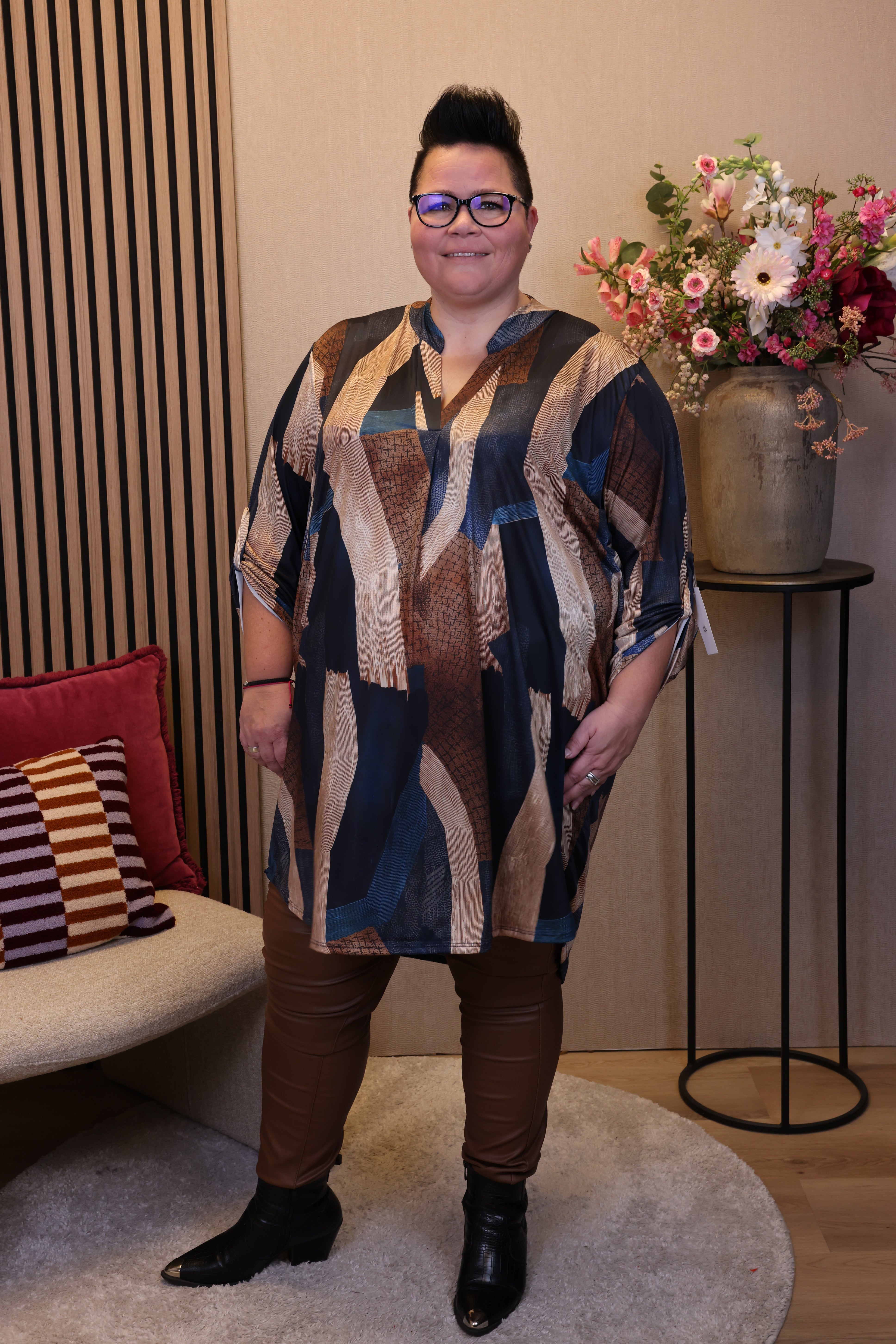 Leonie | Tuniek blauw