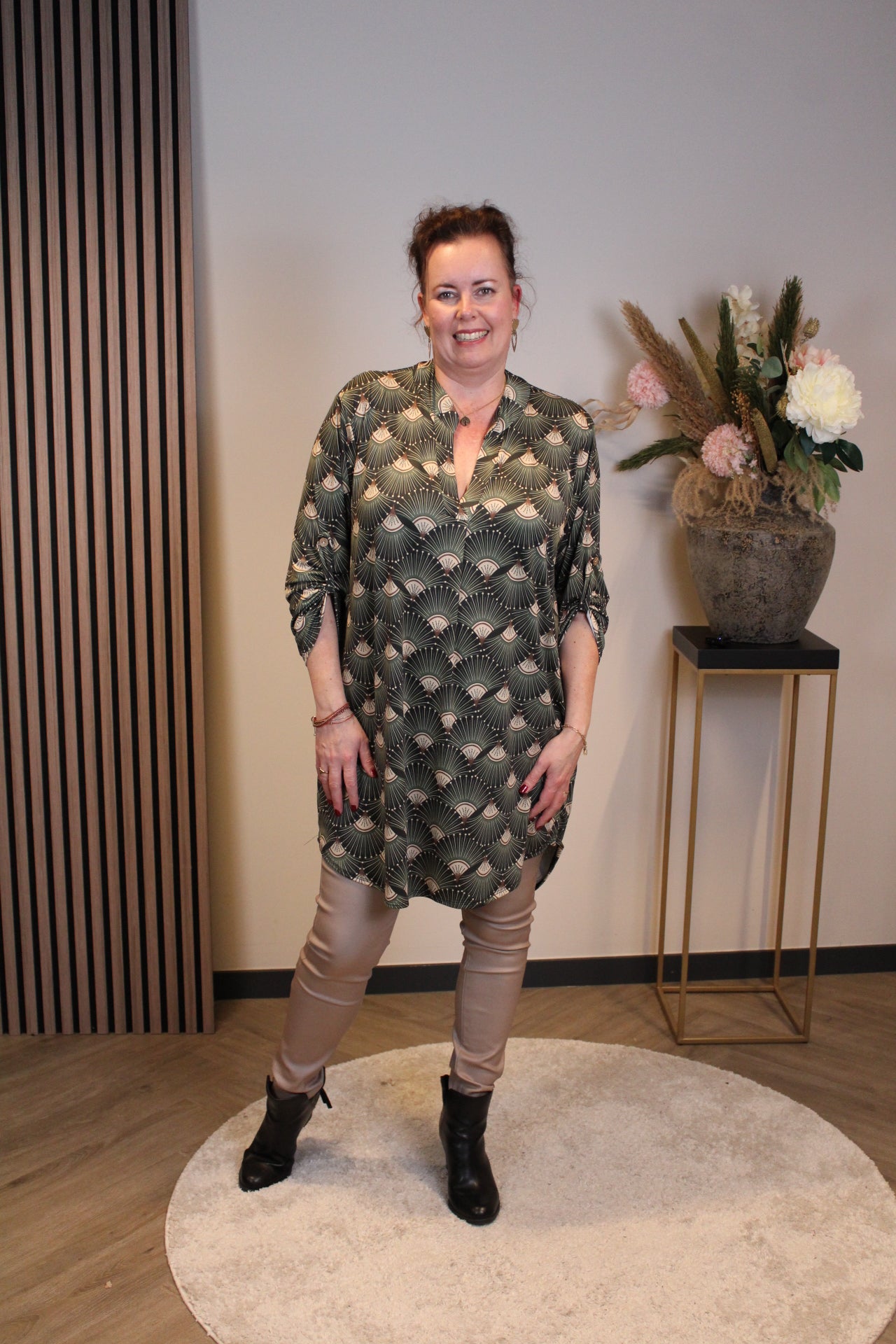 Anneke | tuniek groen 38 t/m 48