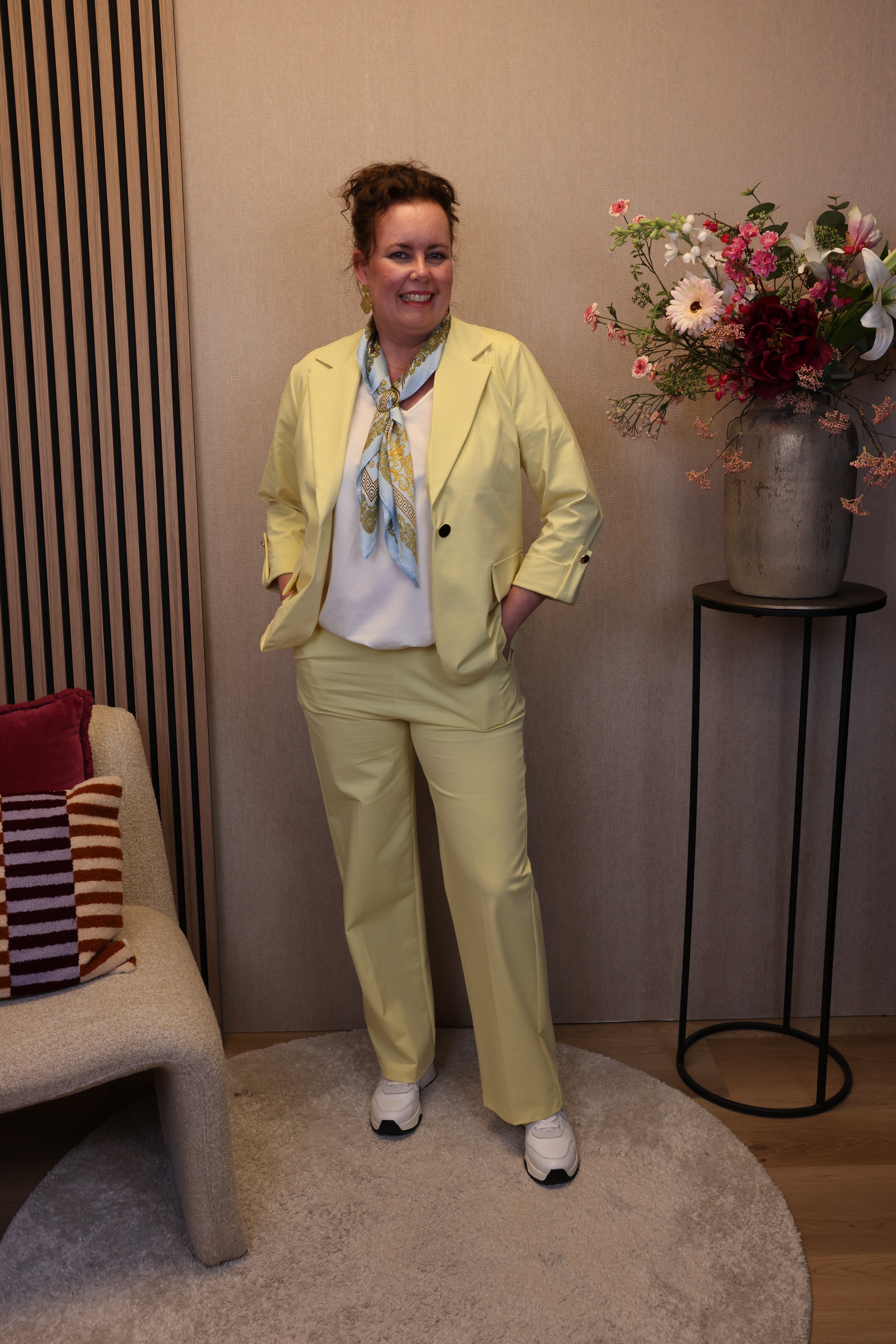 Angelique | 2 delige set geel