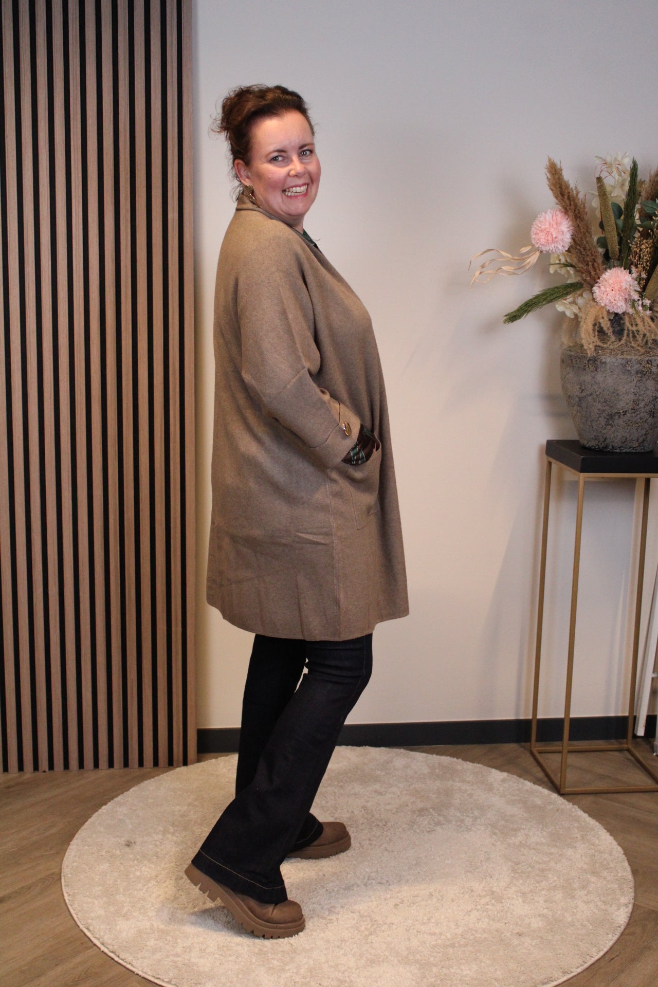 Mae | vest bruin 42 t/m 46