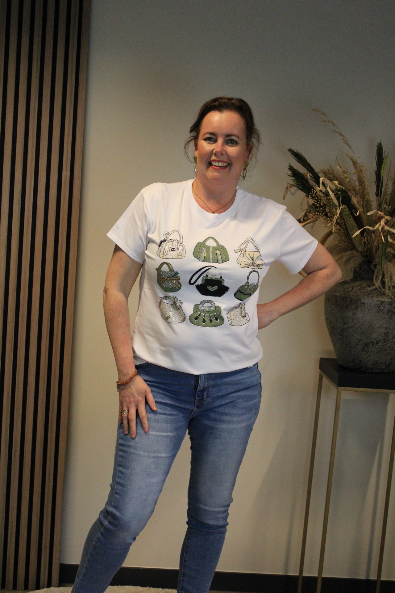 Tassen | T-shirt groen  38 t/m 42