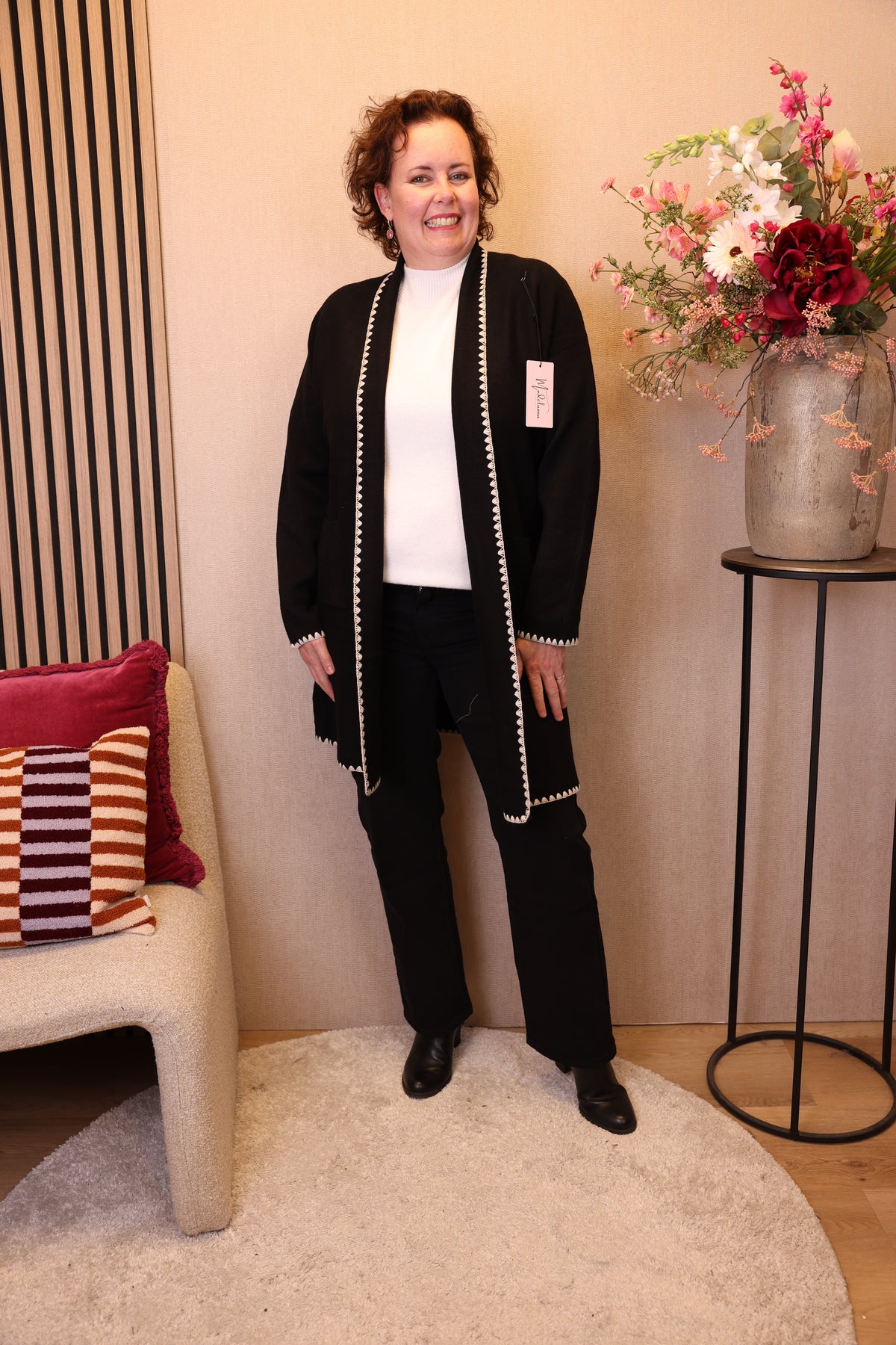 Colette | Vest zwart