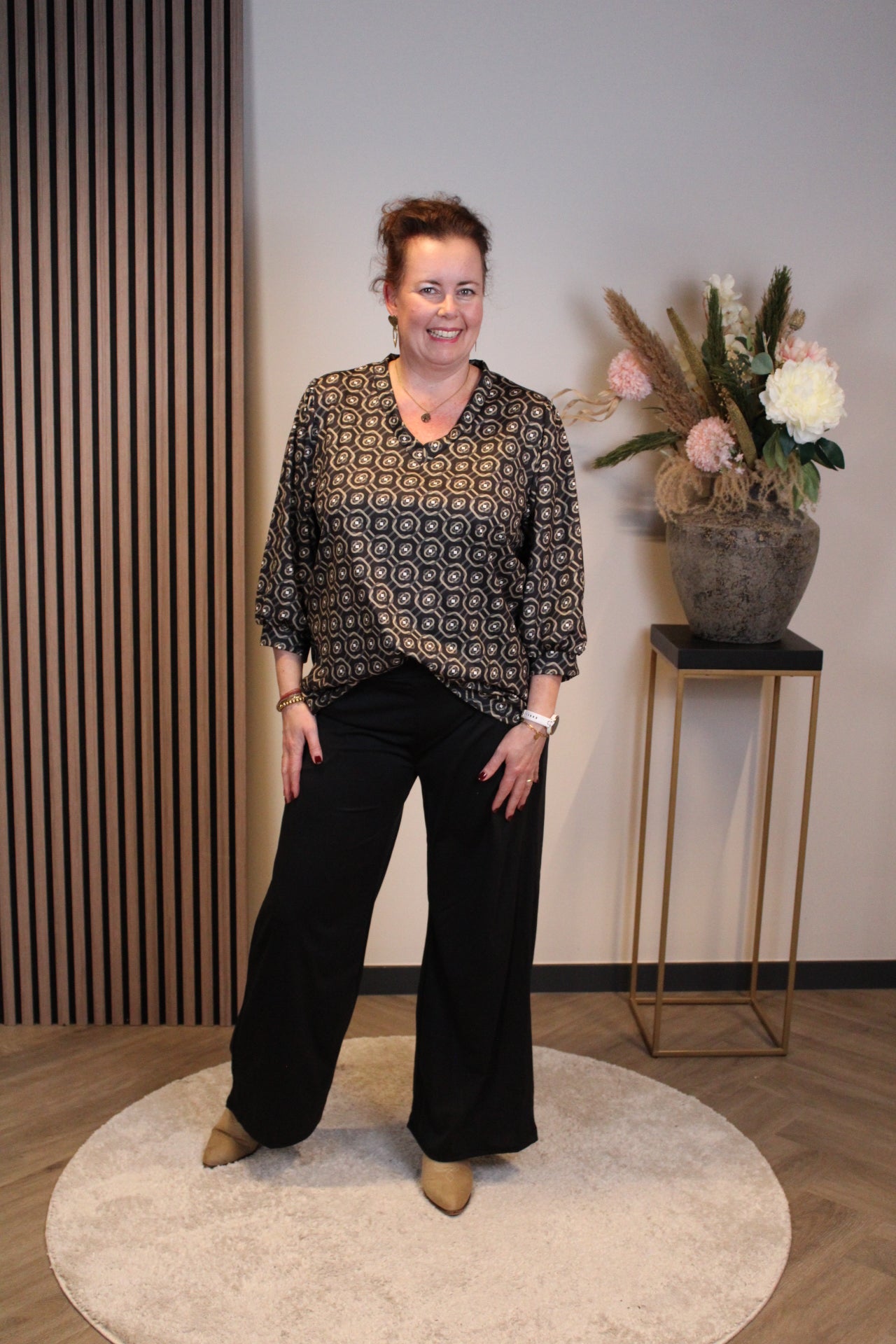 Kiki | Broek zwart 40 t/m 44
