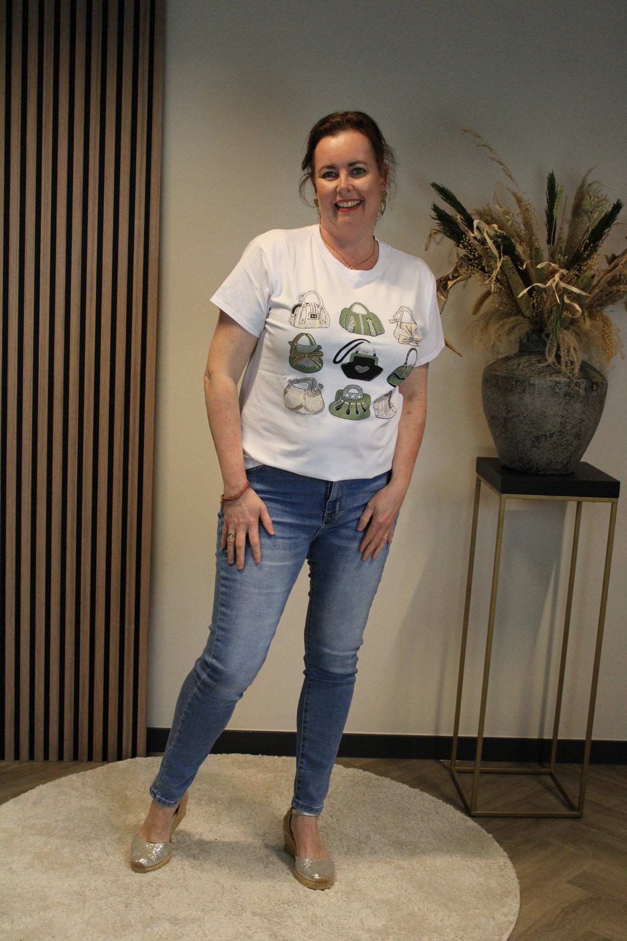 Tassen | T-shirt groen  38 t/m 42