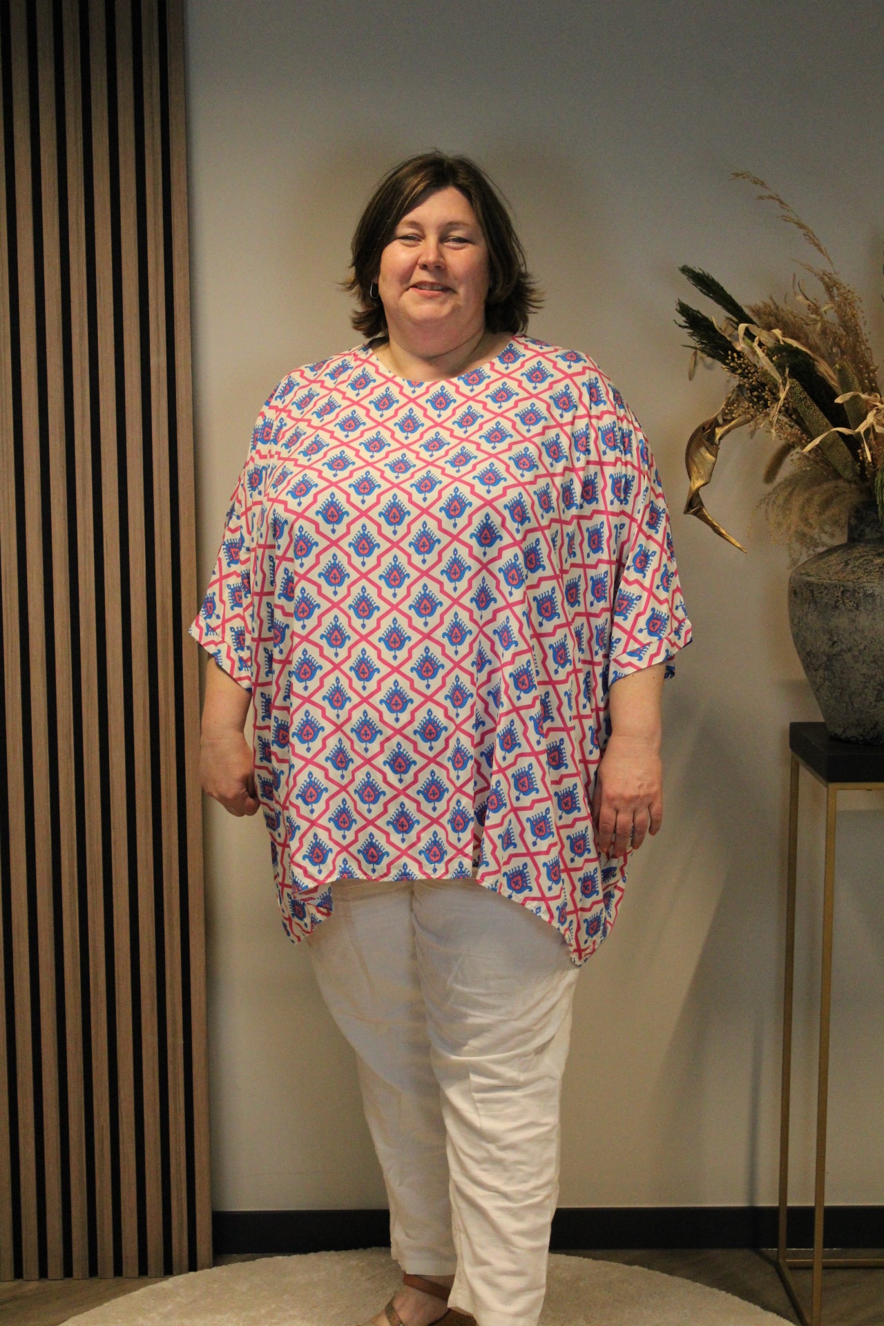 Alexia roze | Blouse 52 t/m 58