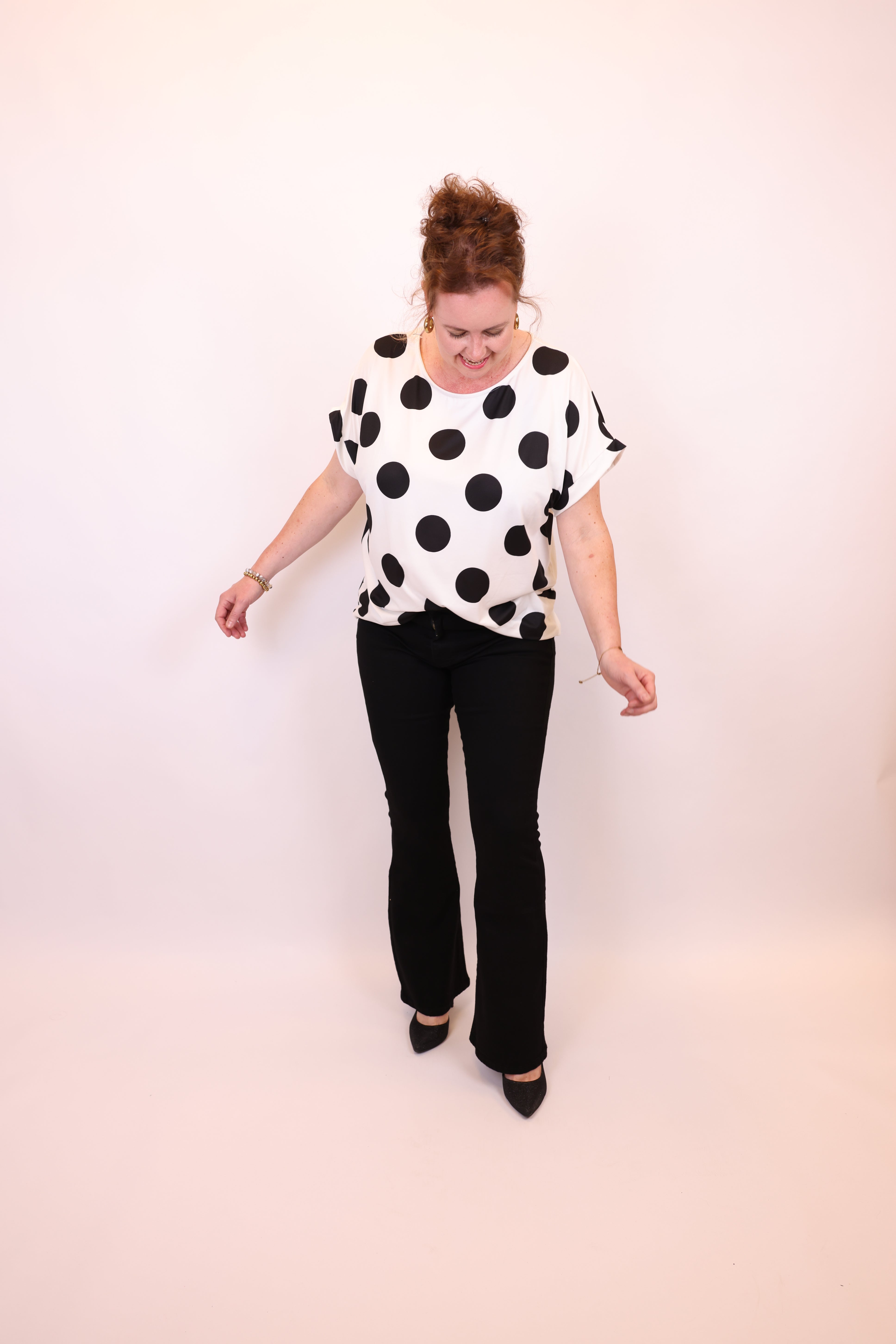 Judy zwart | Flared Jeans 38 - 48