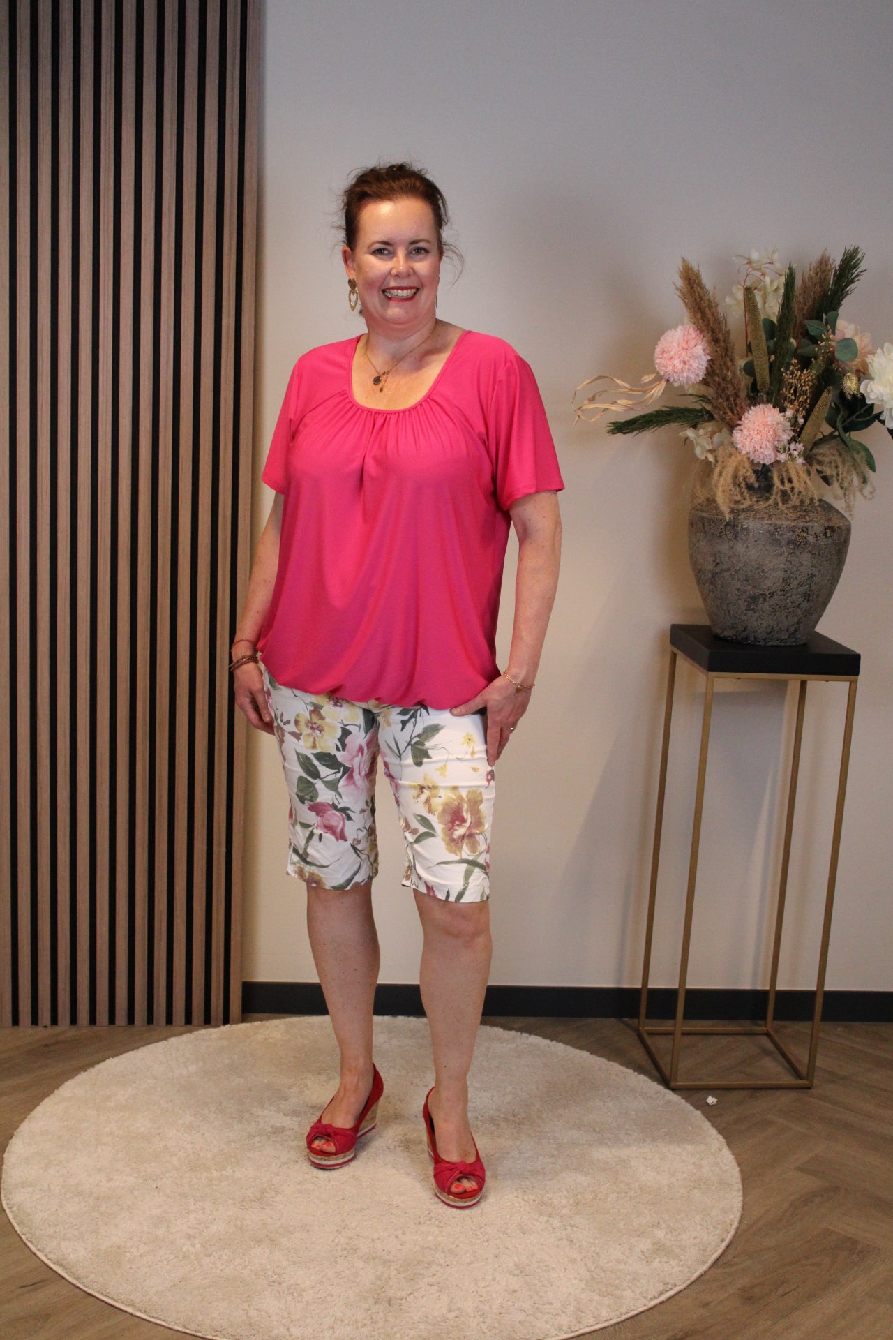 Nomi | Broek kort wit 38 t/m 48