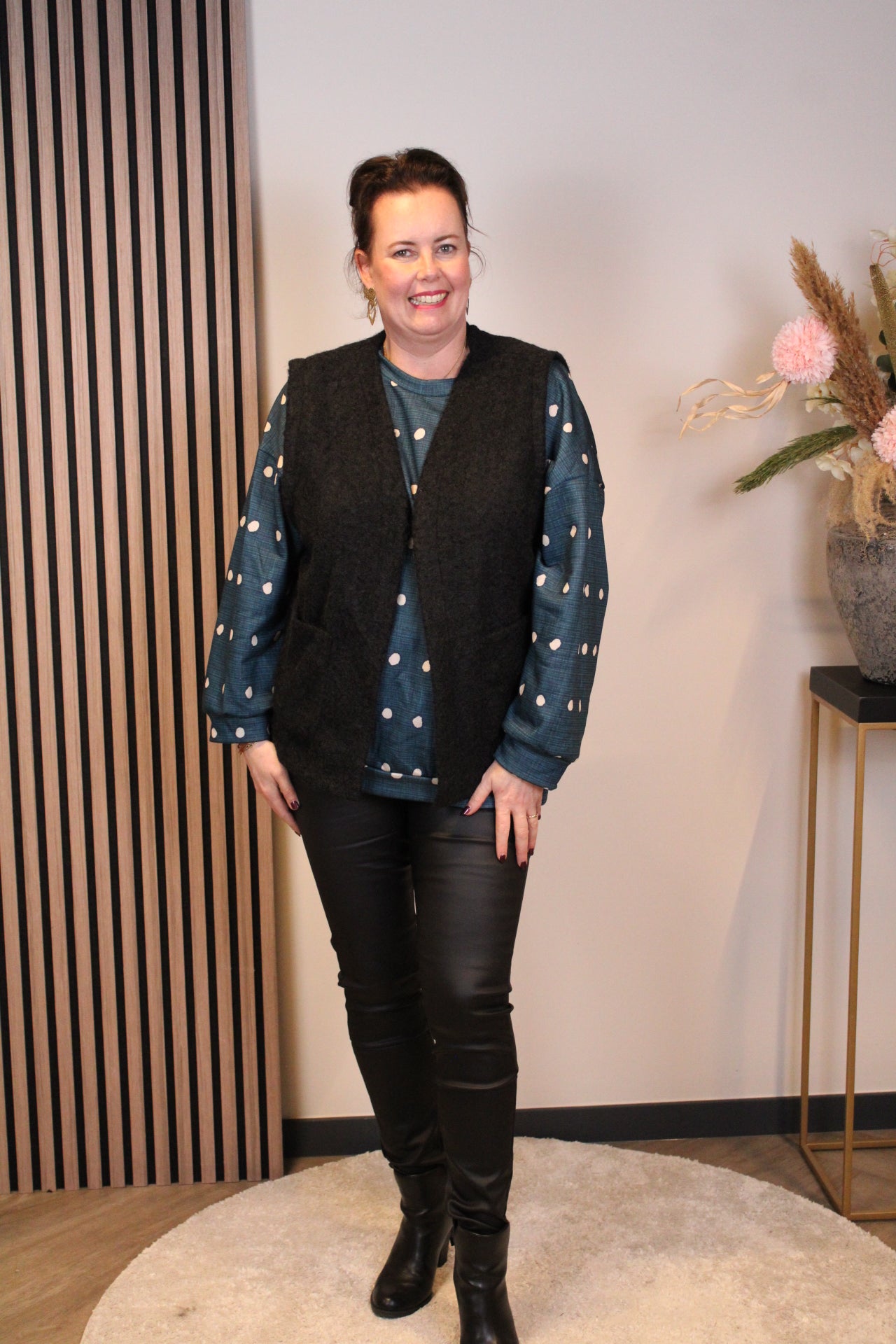 Lena | trui aqua 46 t/m 50