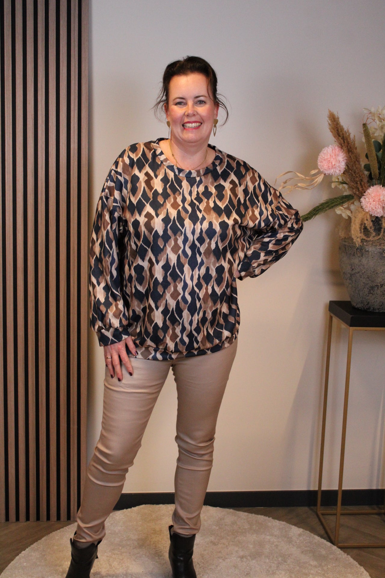 Lieke | Trui blauw