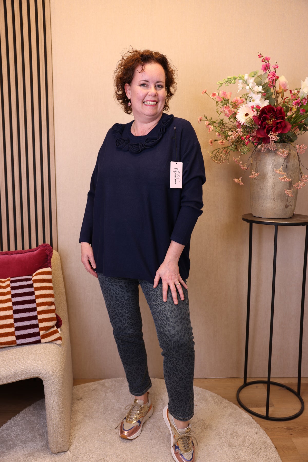 Femke panter | Jeans blauw 38 - 48