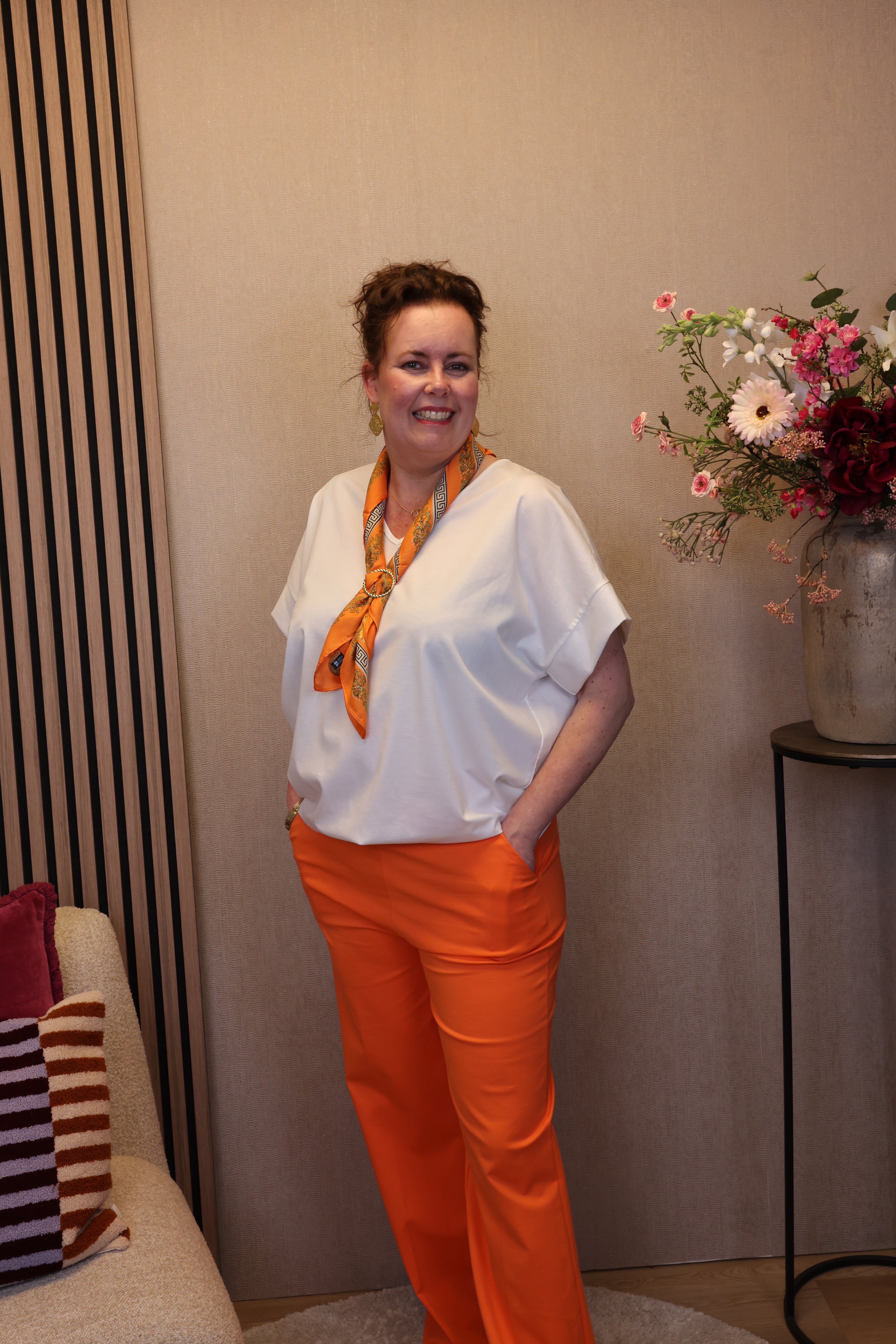 Meis | Sjaal oranje