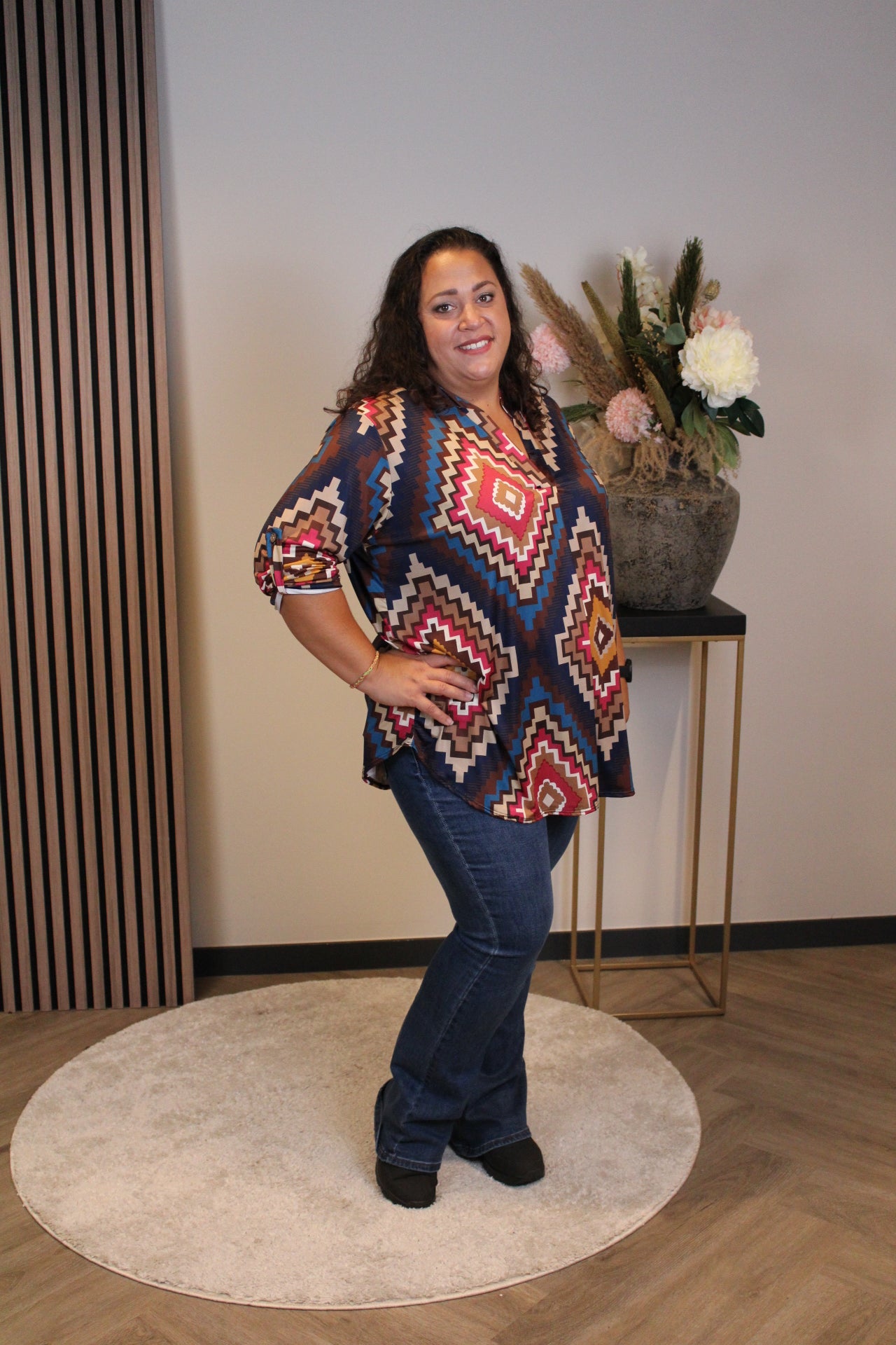 Josefine | Blouse lange mouw 48 t/m 52