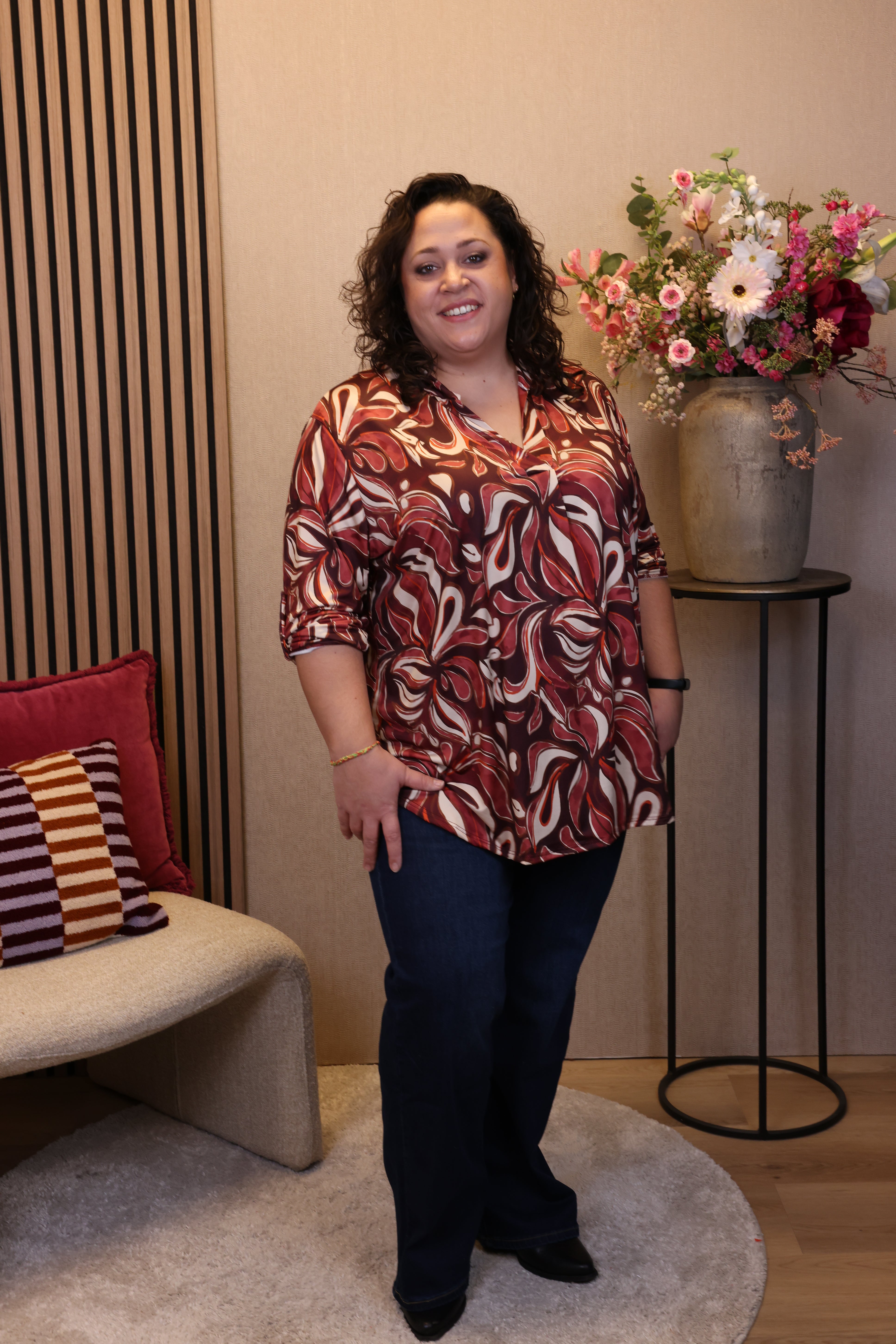 Gwen | Blouse roze