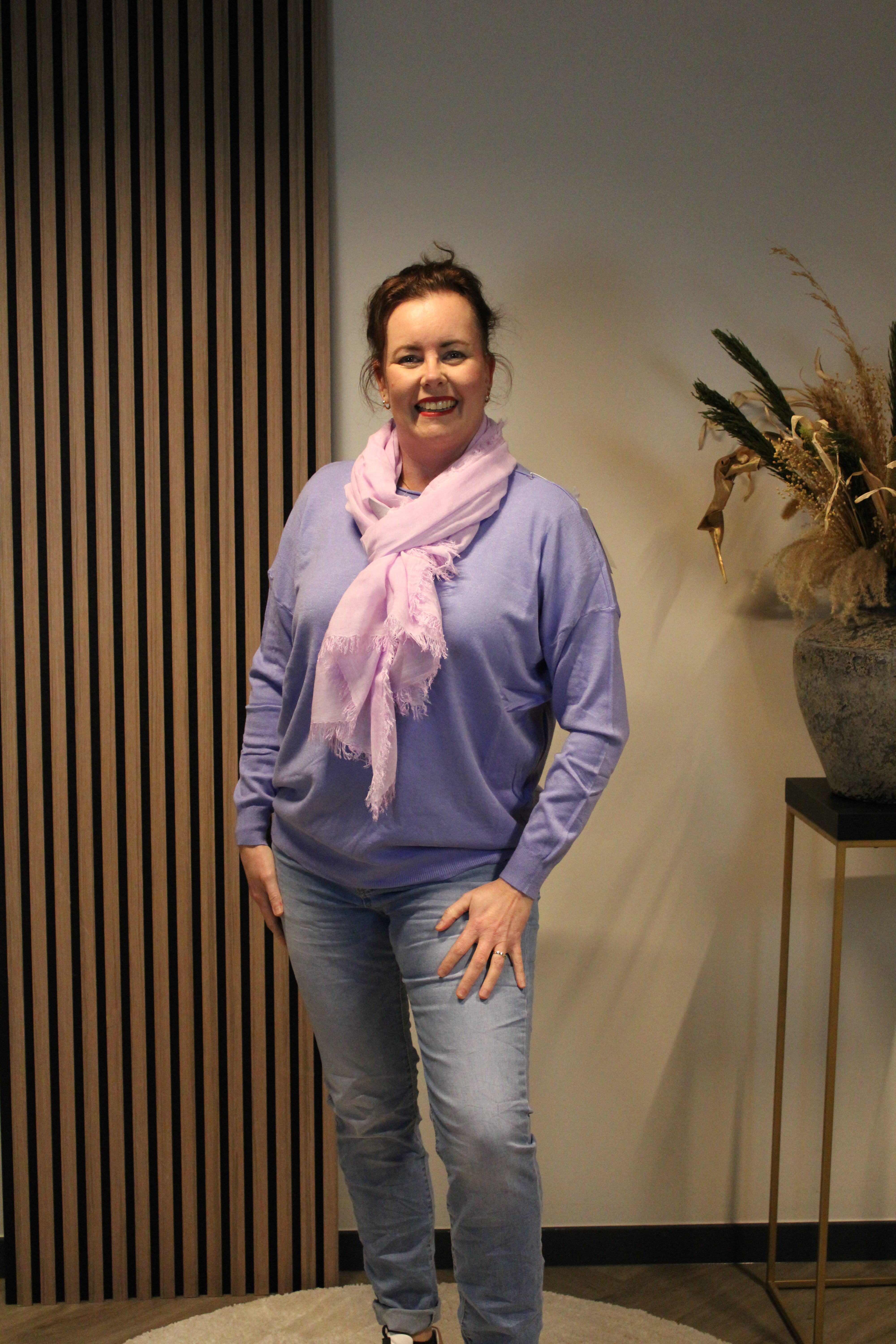 Filou pastel roze - Sjaal