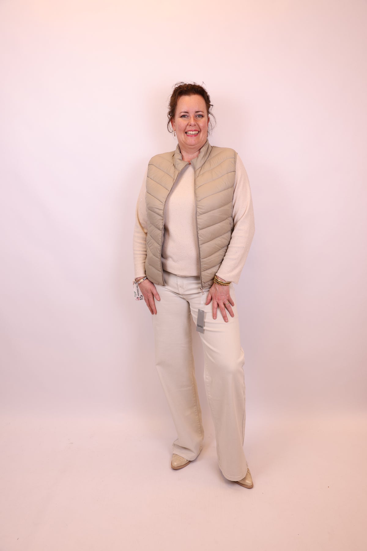 Genke | Bodywarmer beige