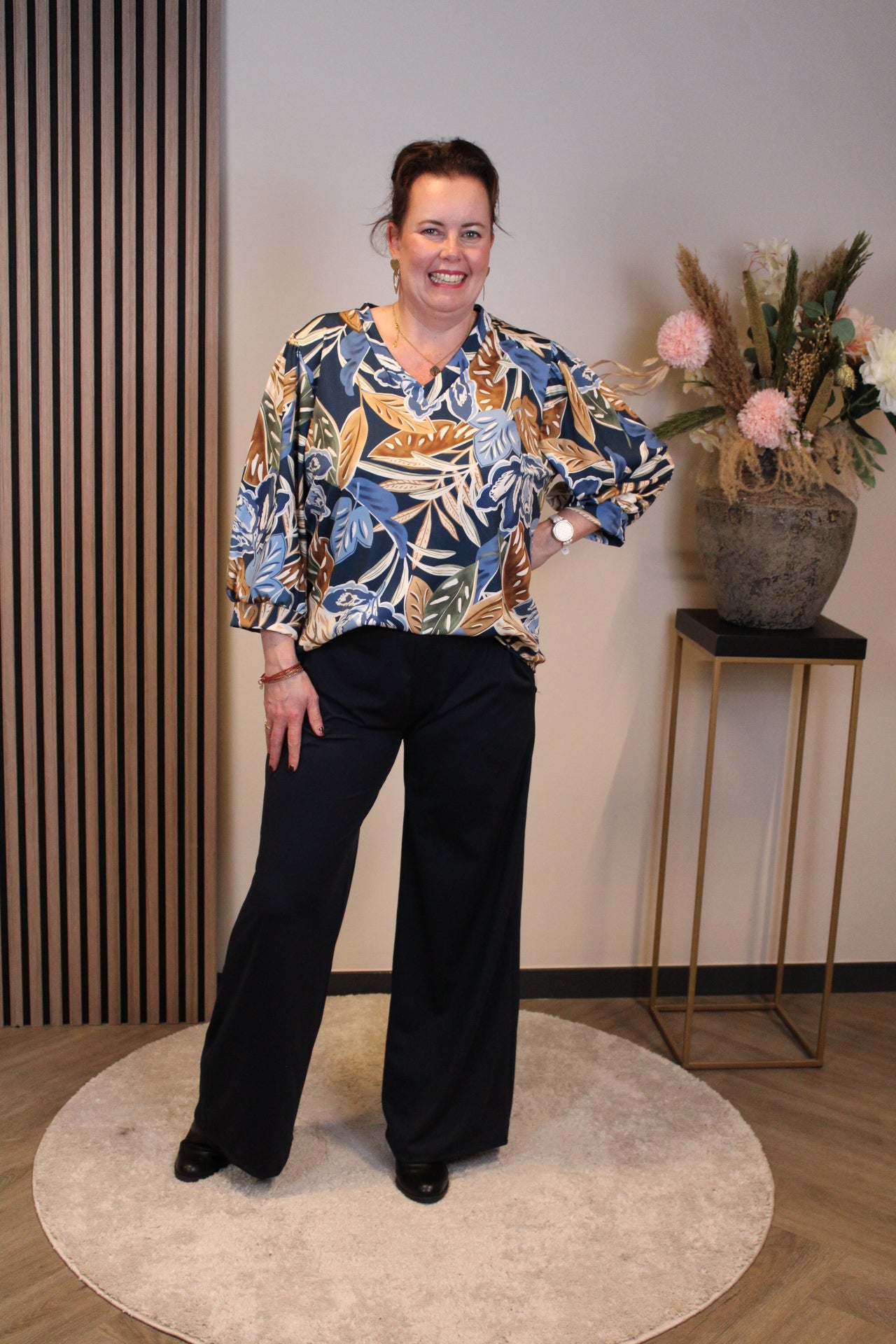 Kiki | Broek blauw 40 t/m 44 (lang model 167–178 cm)