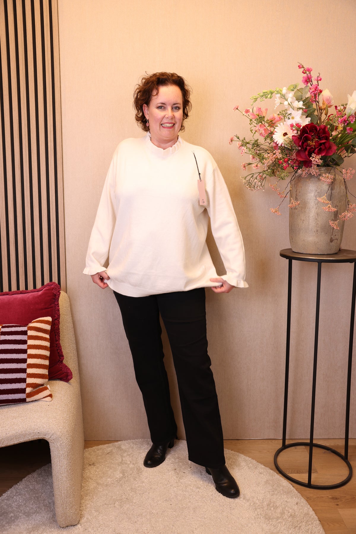 Fleur | Trui beige