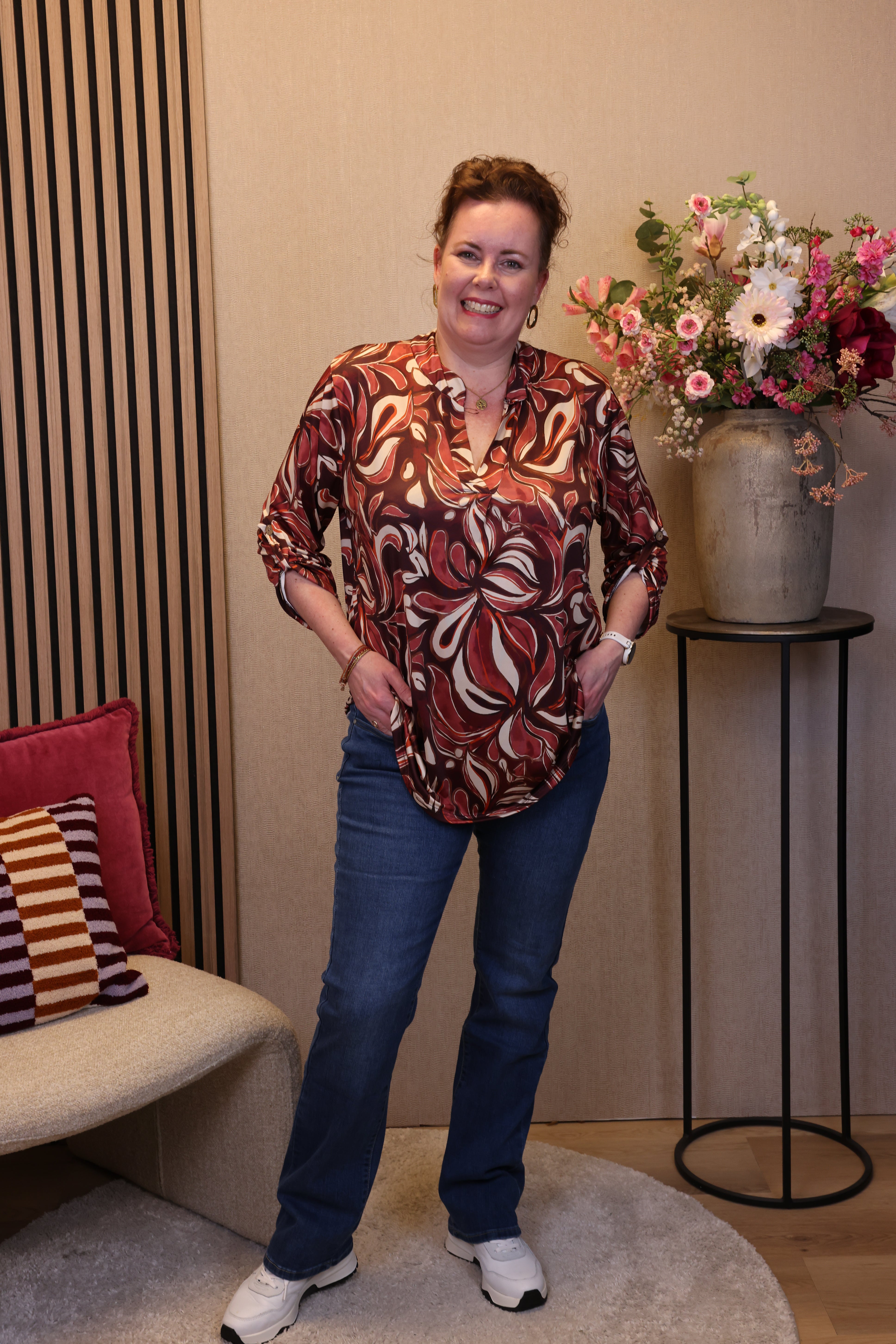 Gwen | Blouse roze