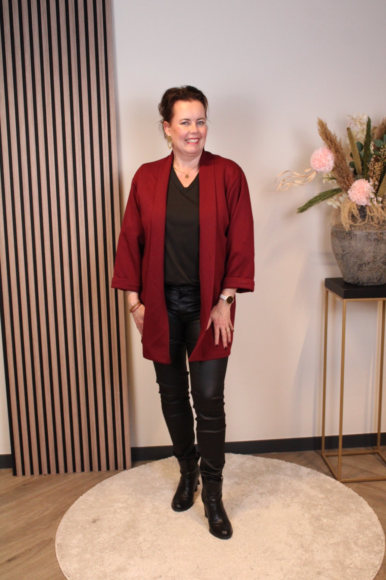 Liv | Vest bordeaux