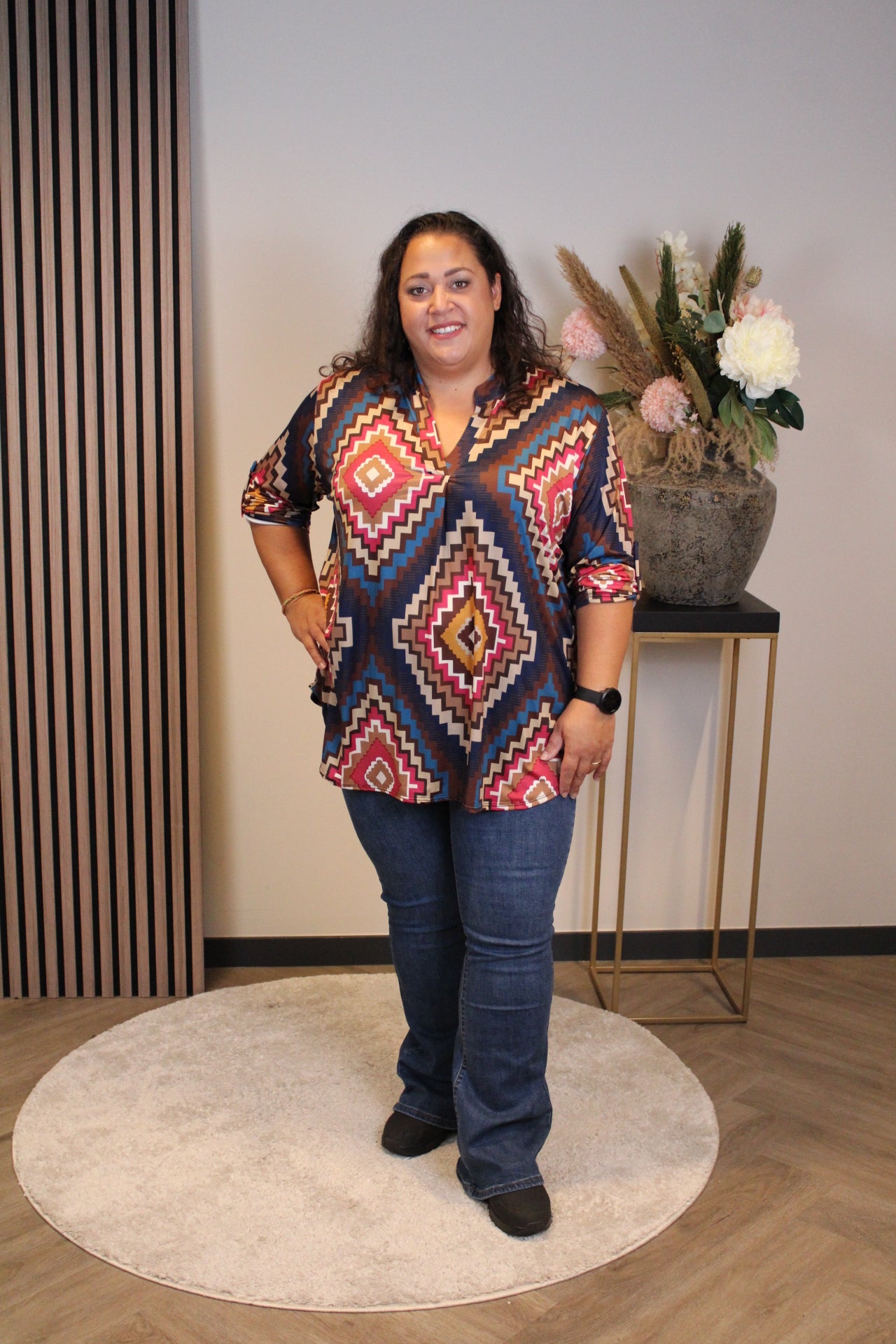 Josefine | Blouse lange mouw 48 t/m 52