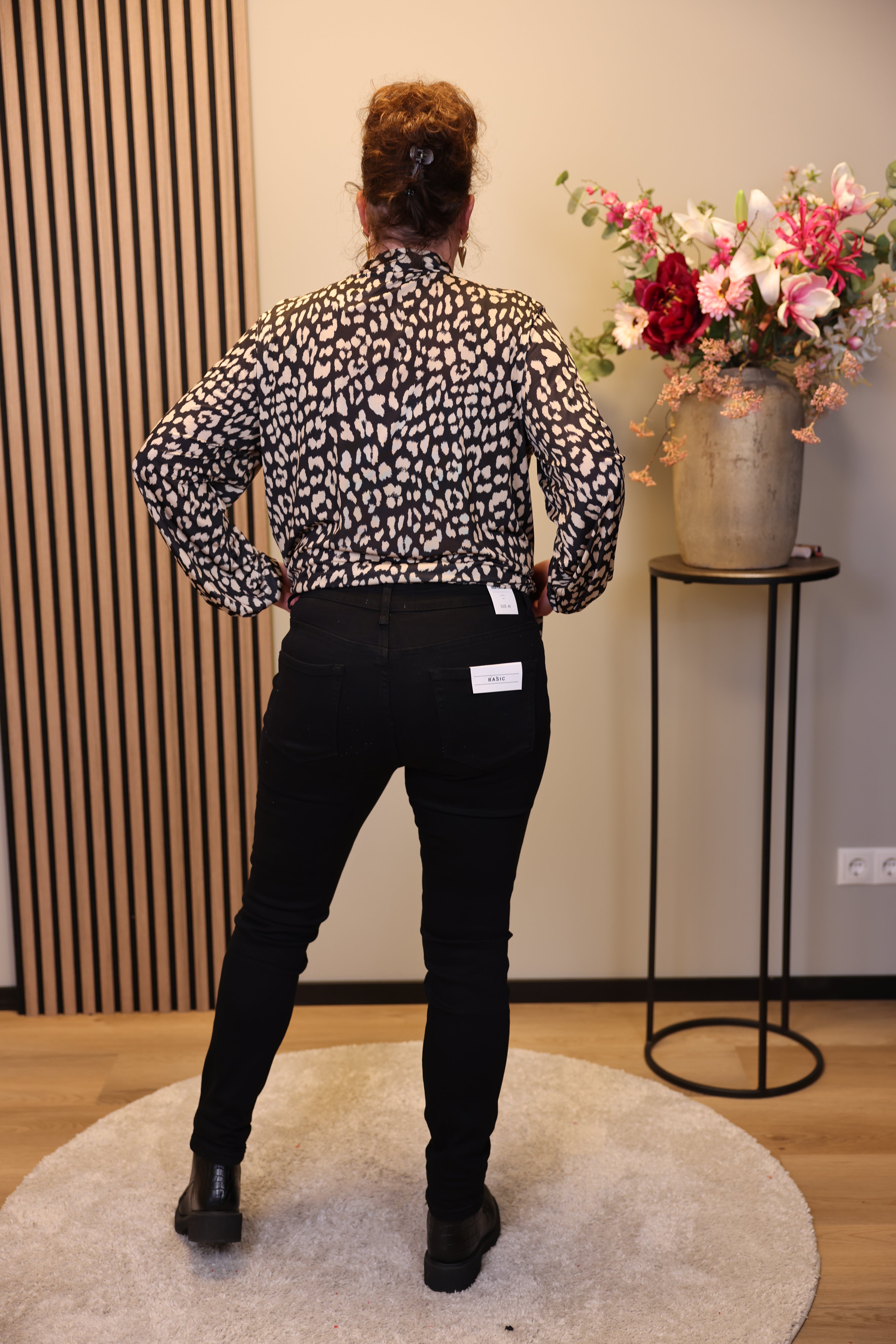 Lisa | Jeans zwart 40 - 50