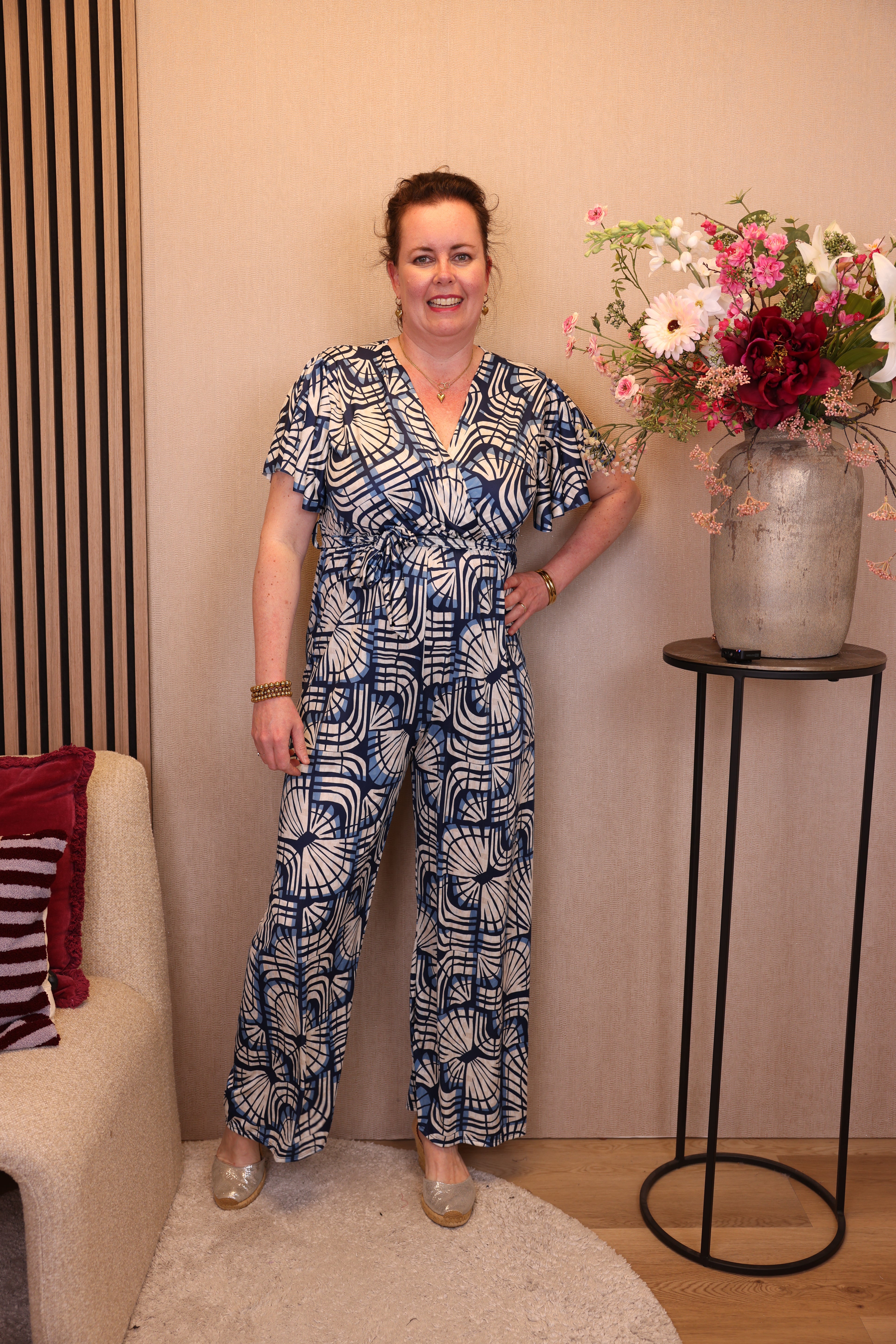 Iris | Jumpsuit blauw