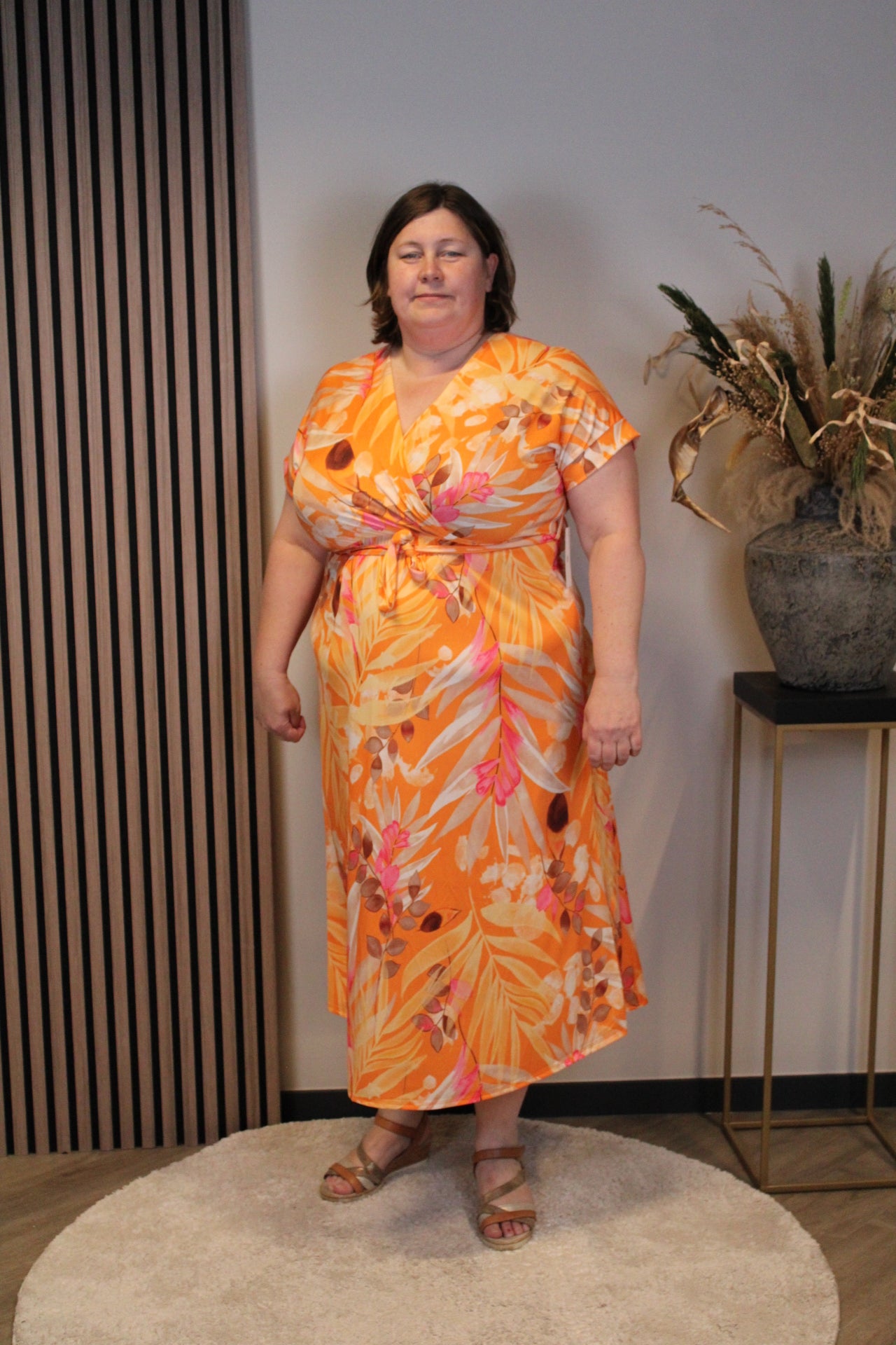 Annebel | Jurk oranje