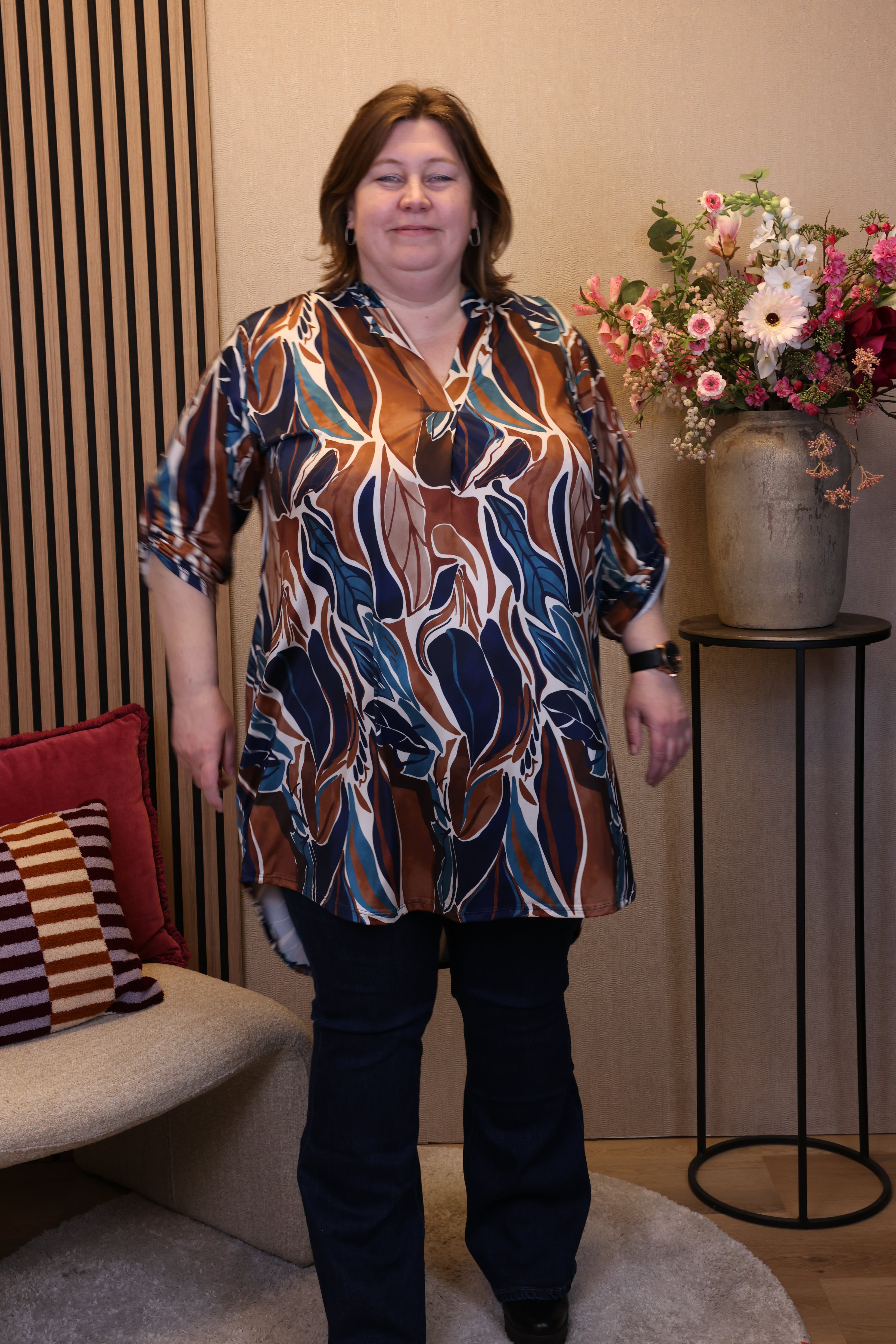 Jessie | tuniek blauw 52 t/m 58