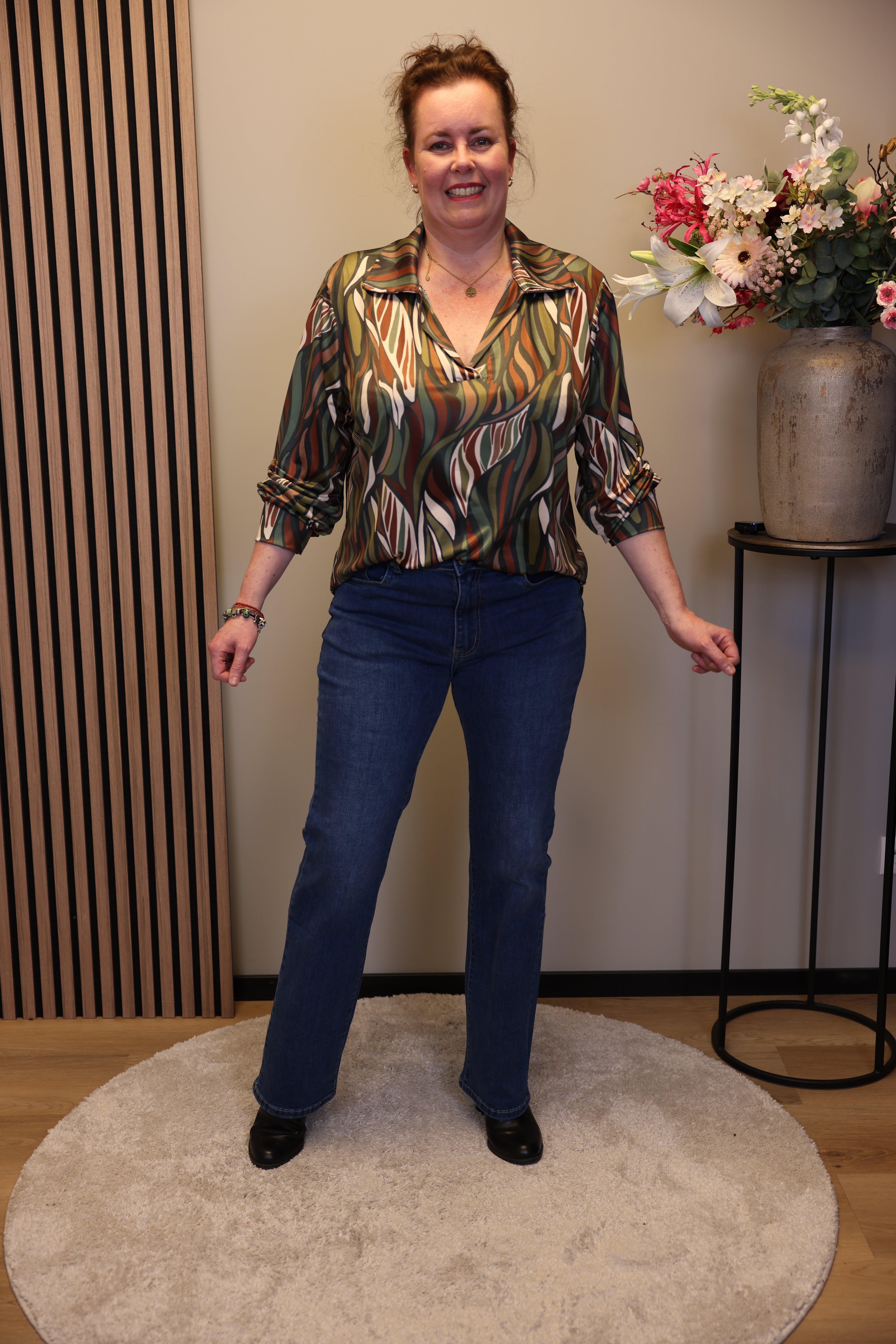 Iris | Jeans blauw 40 - 48