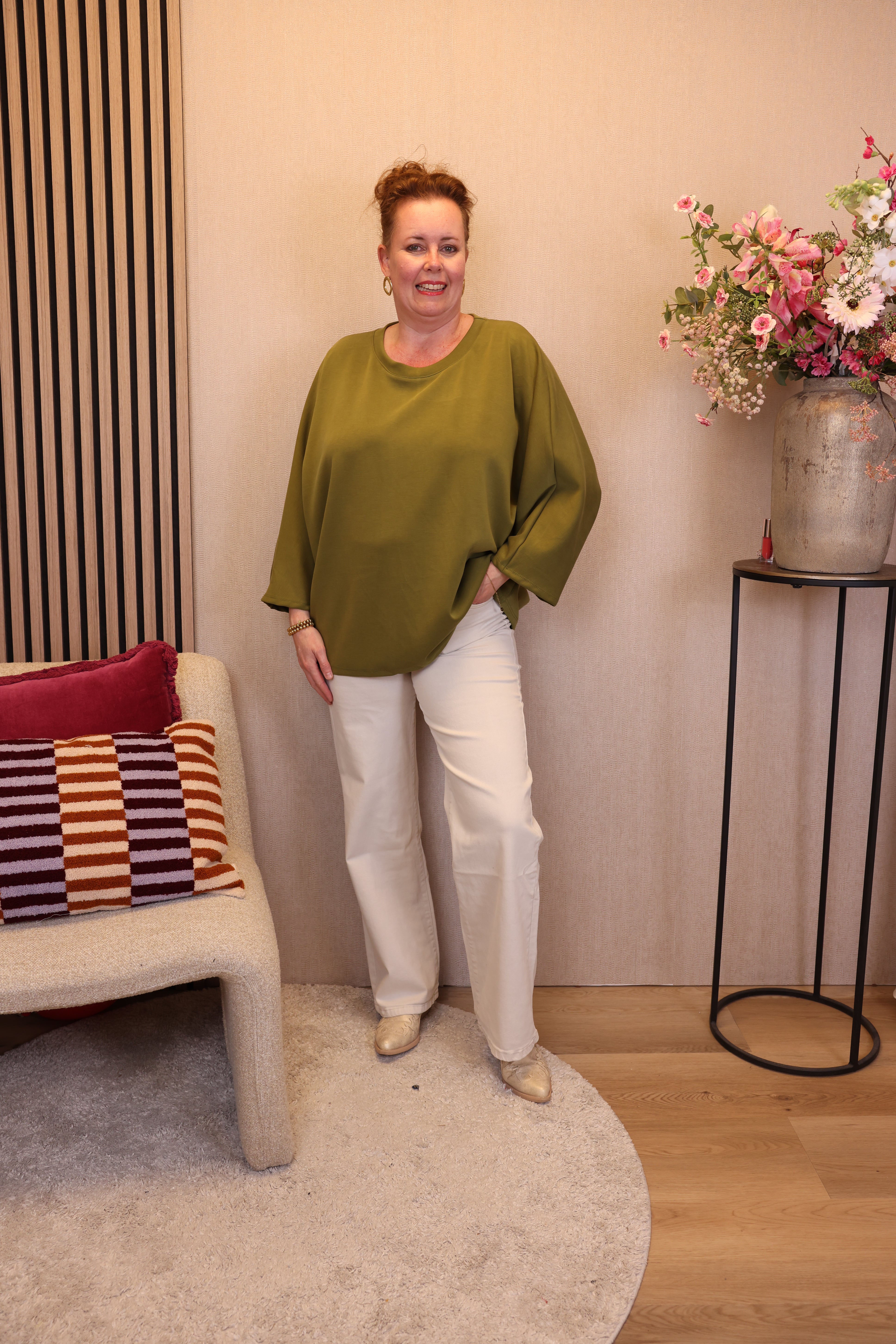 Lola | Trui appel groen