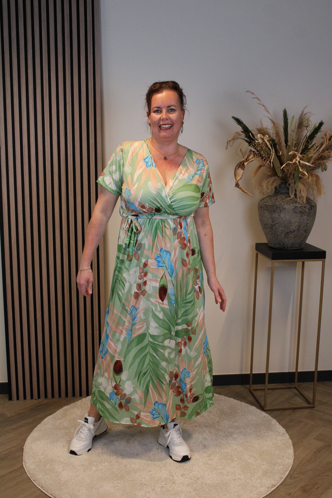 Annemarie | Jurk Groen 38 t/m 44