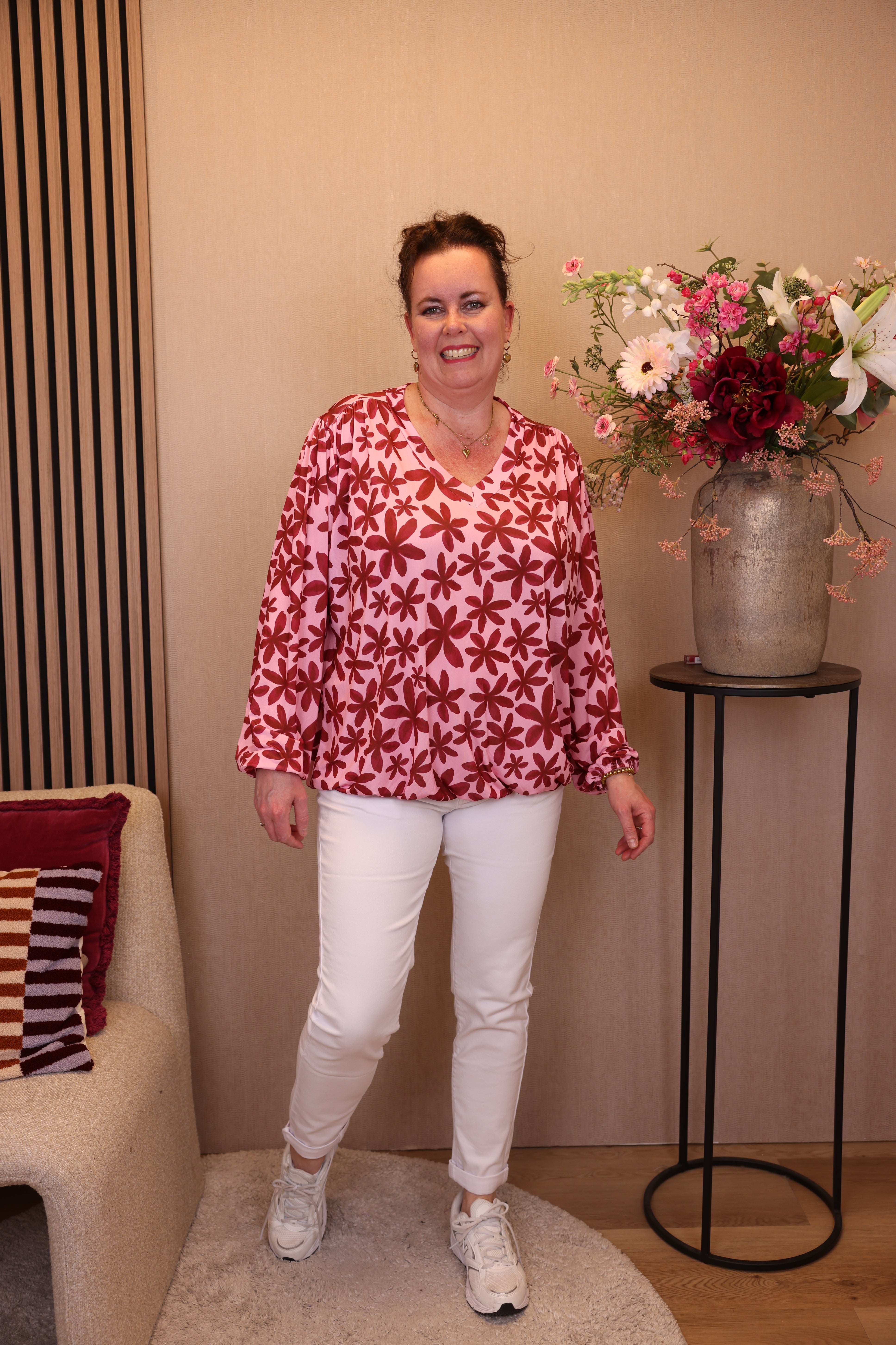 Jolijn | Ballon top roze