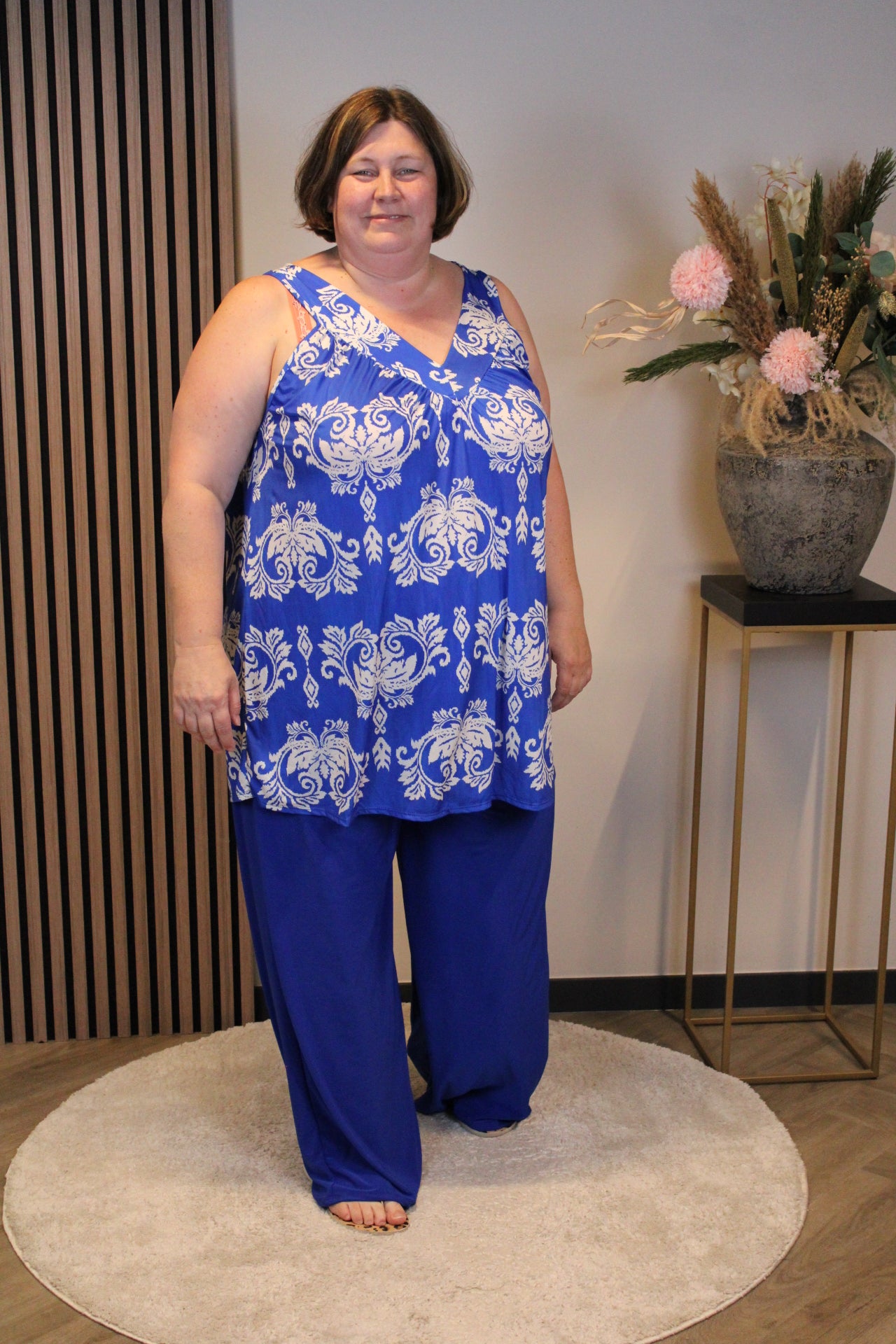 Marina | Top blauw
